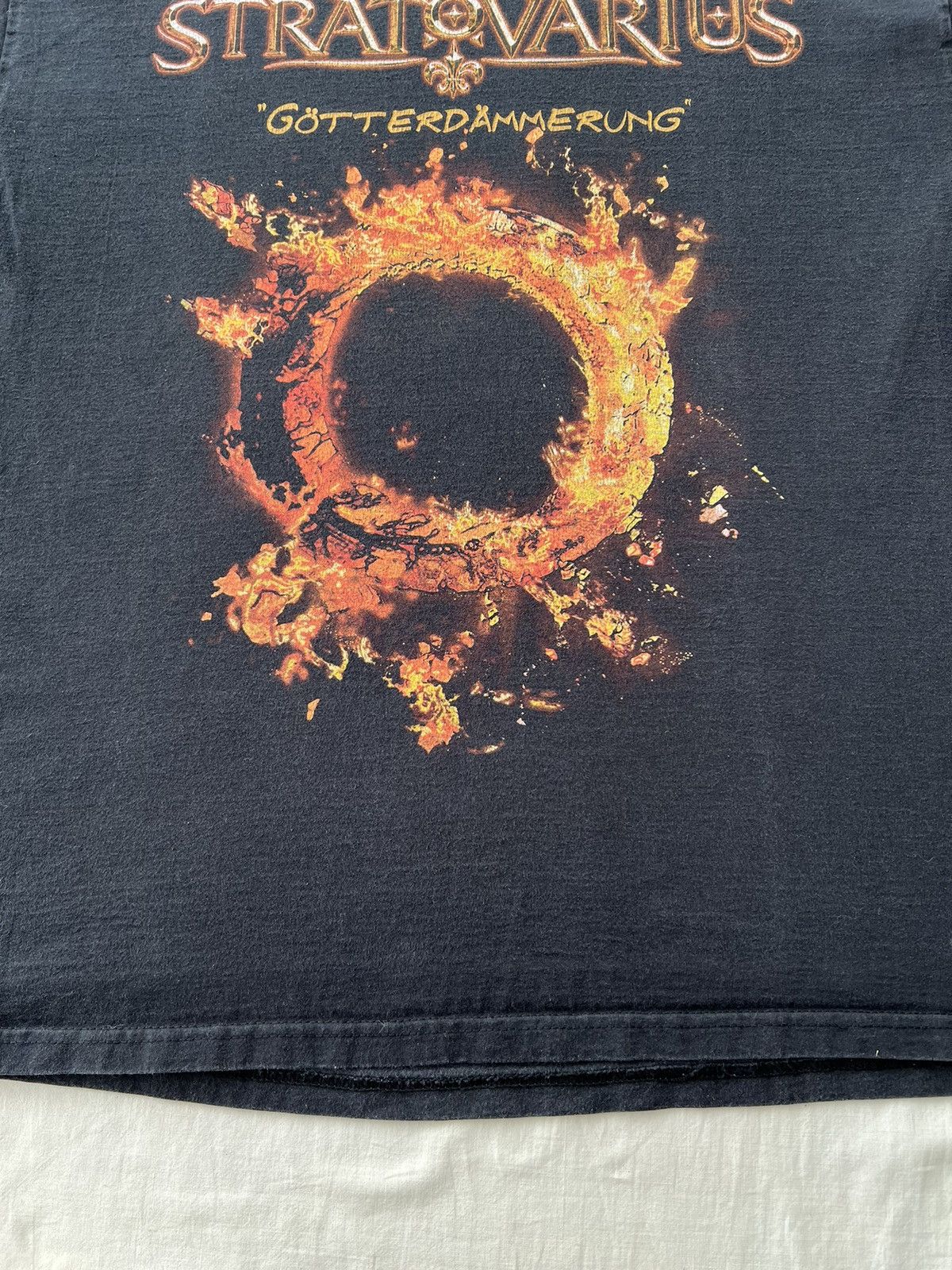 Band Tees Vintage 2005 Stratovarius Gotterdammerung Monster Metal Size US XL / EU 56 / 4 - 10 Thumbnail