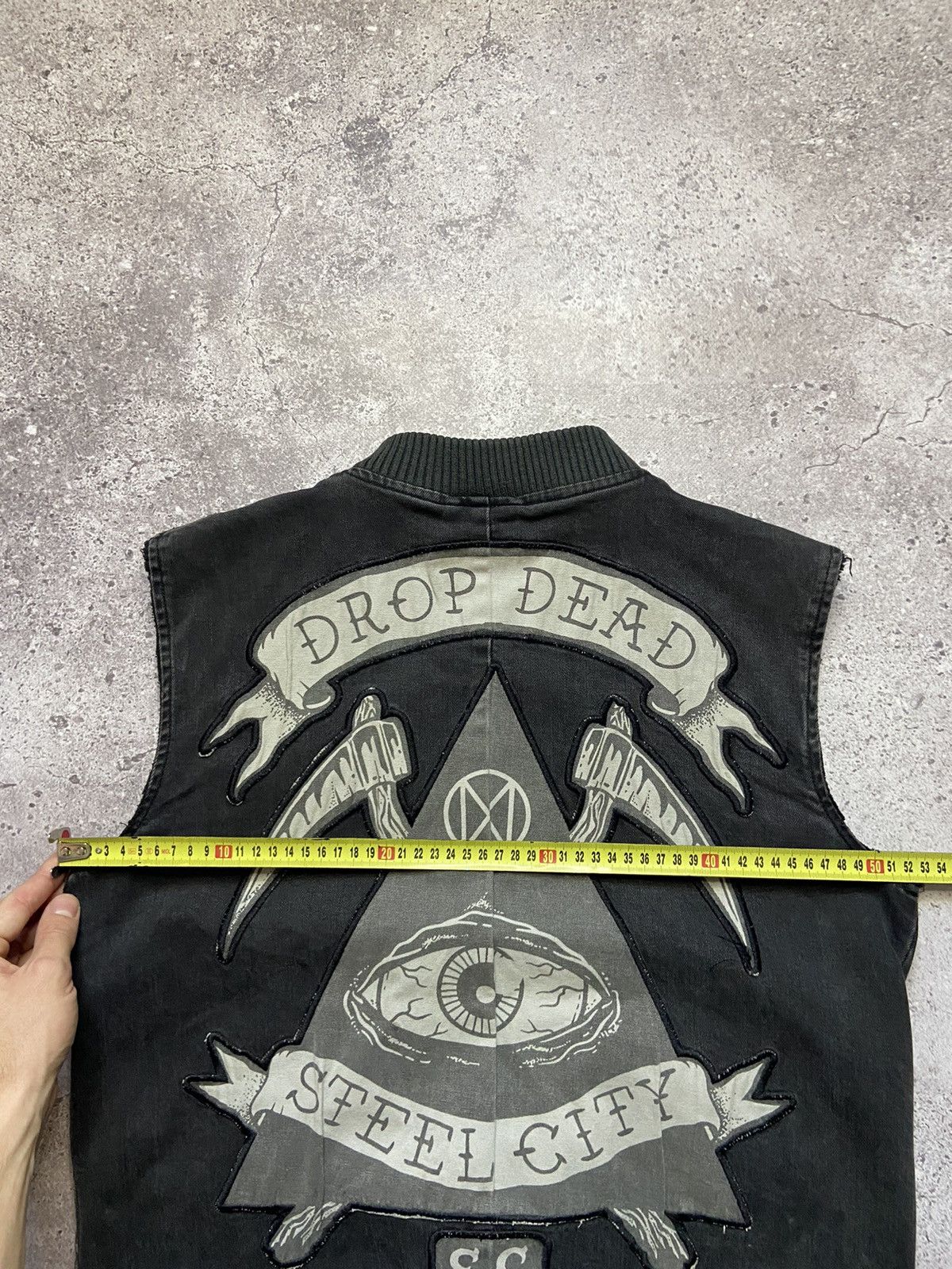 Drop Dead DROP DEAD VEST DENIM JACKET Size US L / EU 52-54 / 3 - 5 Thumbnail