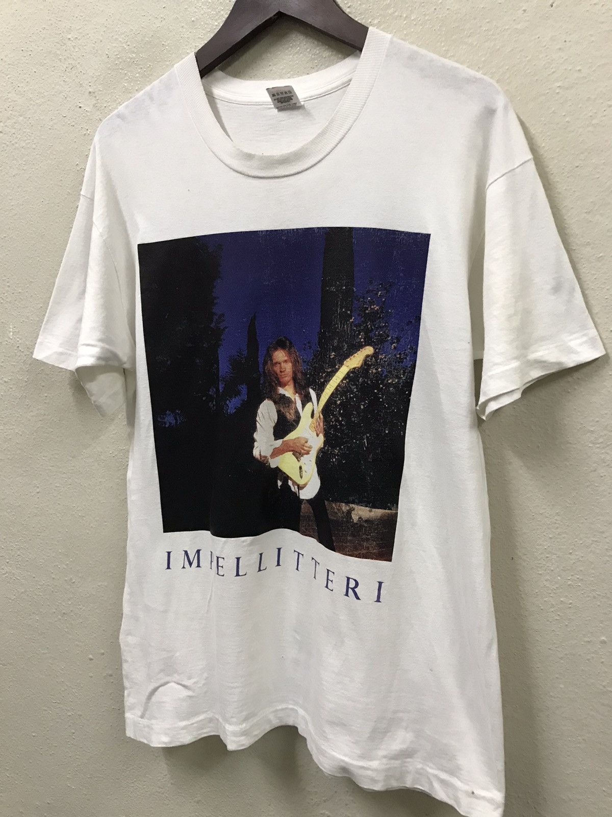 Band Tees × Vintage Vintage 1995 IMPELLITTERI Tour Japan Tshirt Size US L / EU 52-54 / 3 - 2 Thumbnail