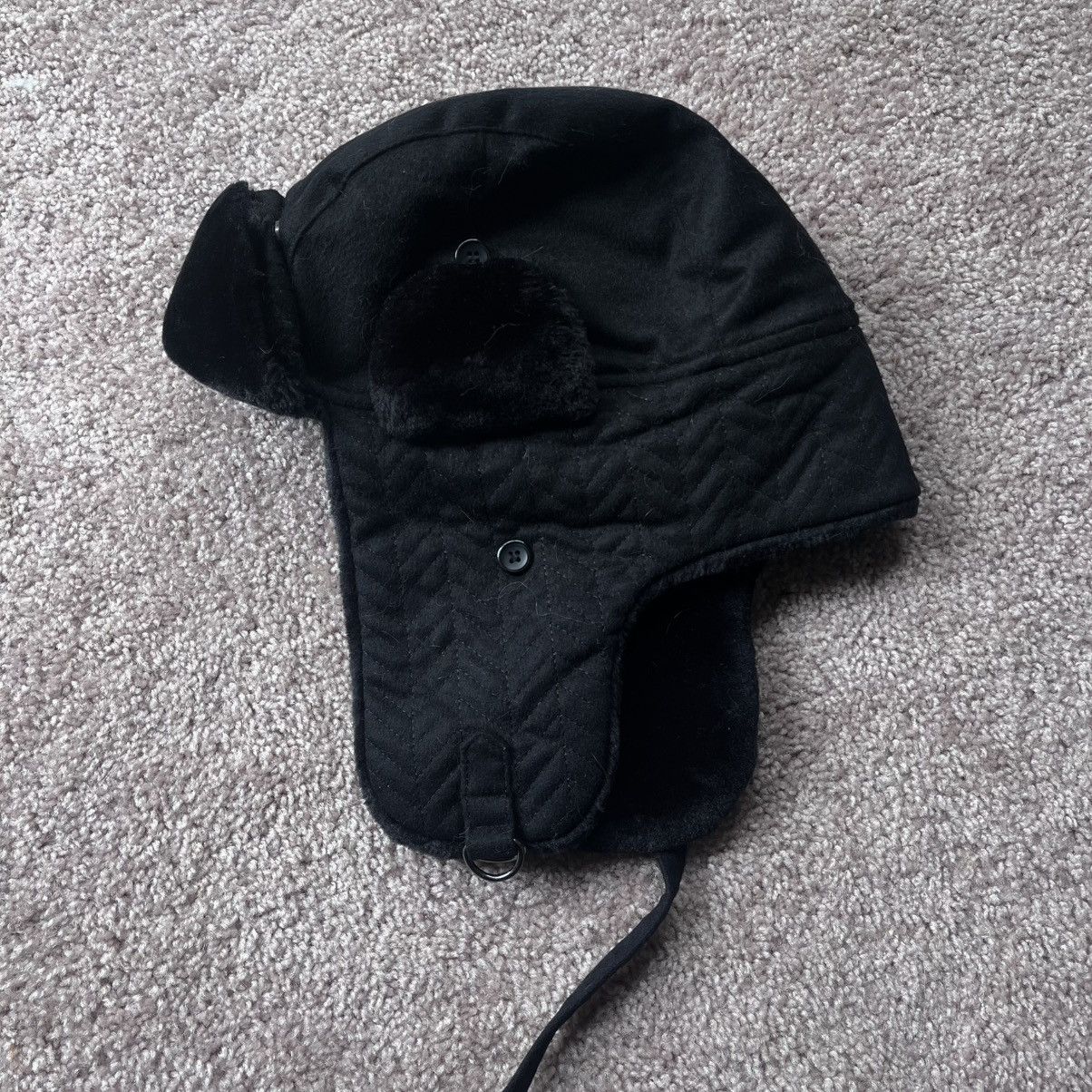 Japanese Brand × Saks Fifth Avenue × Vintage Y2K Faux Fur Ushanka Vintage Fuzzy Warm Trapper Hat Size ONE SIZE - 2 Thumbnail