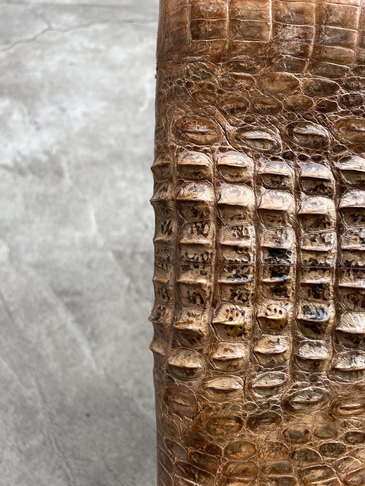Vintage Shaped Crocodile’s Ridge & Python Snakeskin: Genuine Vintage Size ONE SIZE - 20 Thumbnail