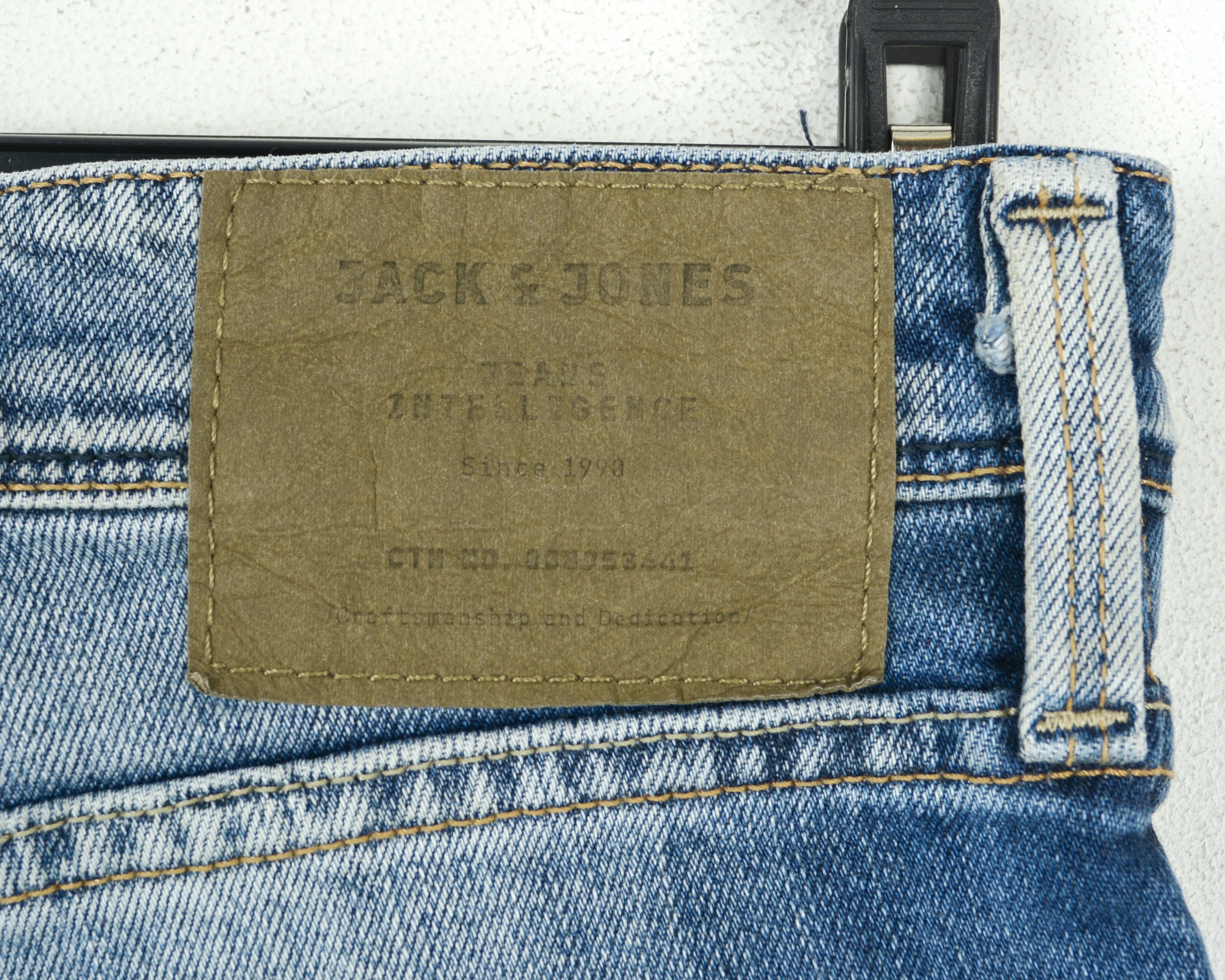 Jack & Jones Glenn W29 L32 Slim Tapered Jeans Denim Pants Trousers Riped Size US 29 - 4 Thumbnail