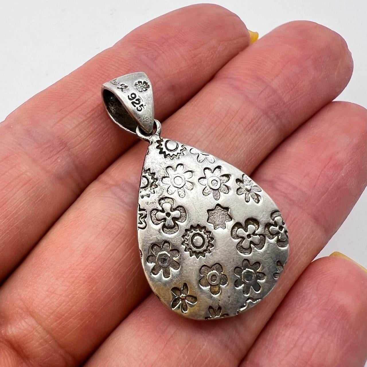 Vintage Vintage USSR Necklace Pendant Sterling Silver 925 Jewelry Size ONE SIZE - 5 Thumbnail