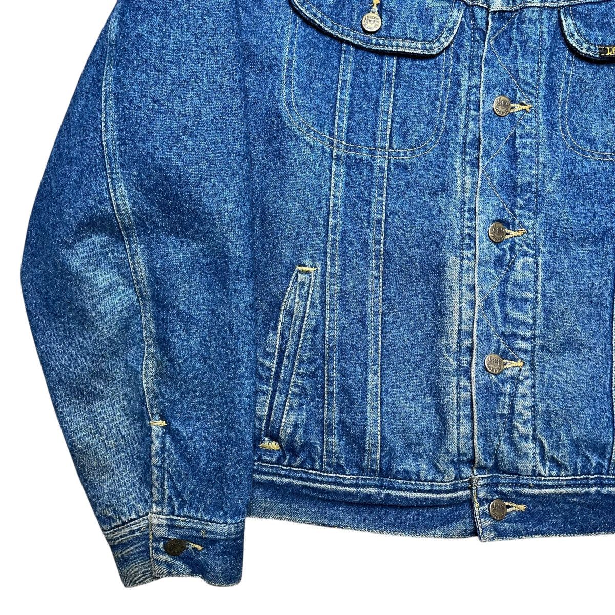 Lee 1980s Lee Storm Rider Blanket Lined Corduroy Collar Jacket Size US L / EU 52-54 / 3 - 21 Thumbnail