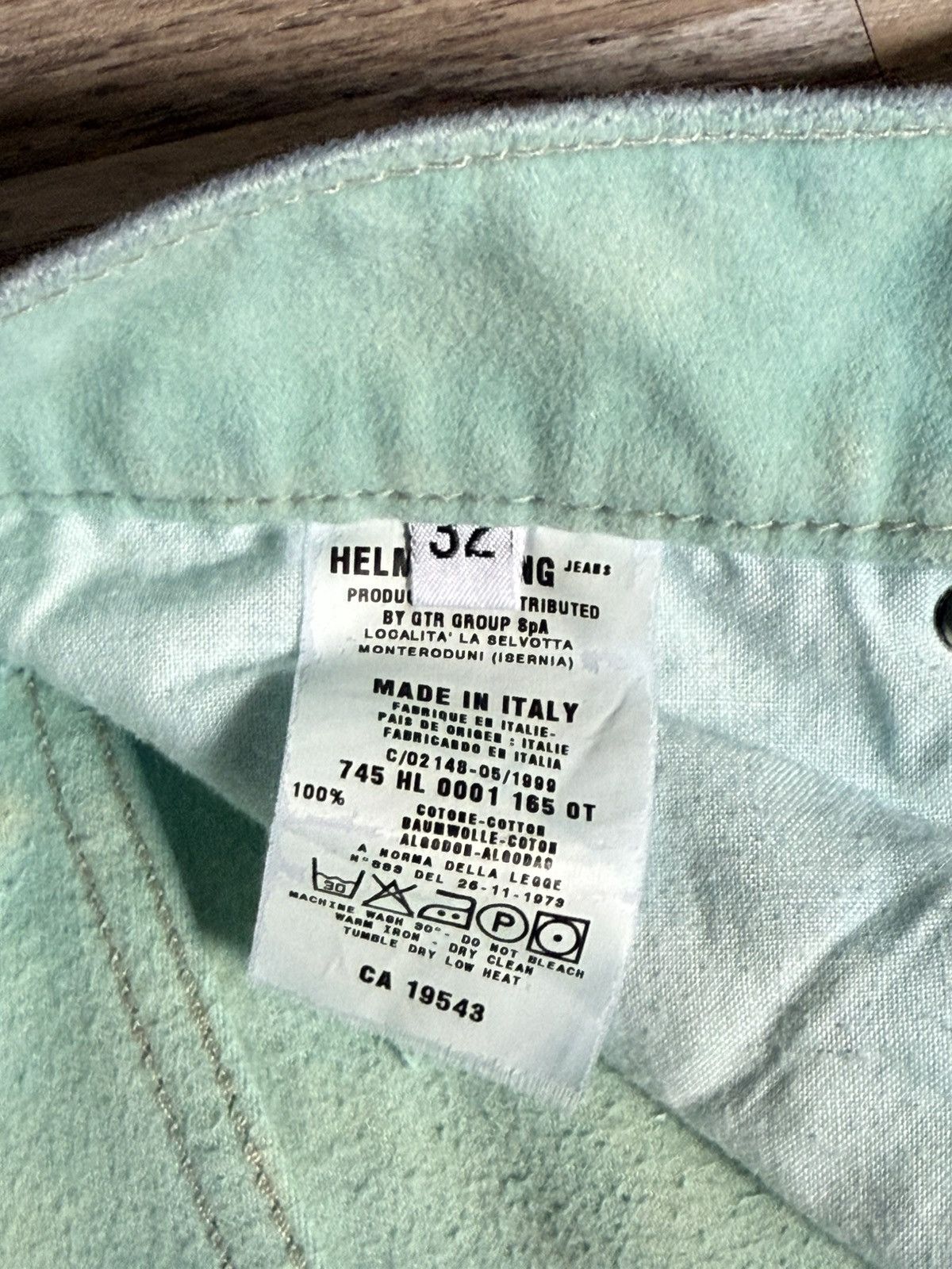 Helmut Lang aw99 moleskin helmut lang jeans Size US 32 / EU 48 - 2 Thumbnail