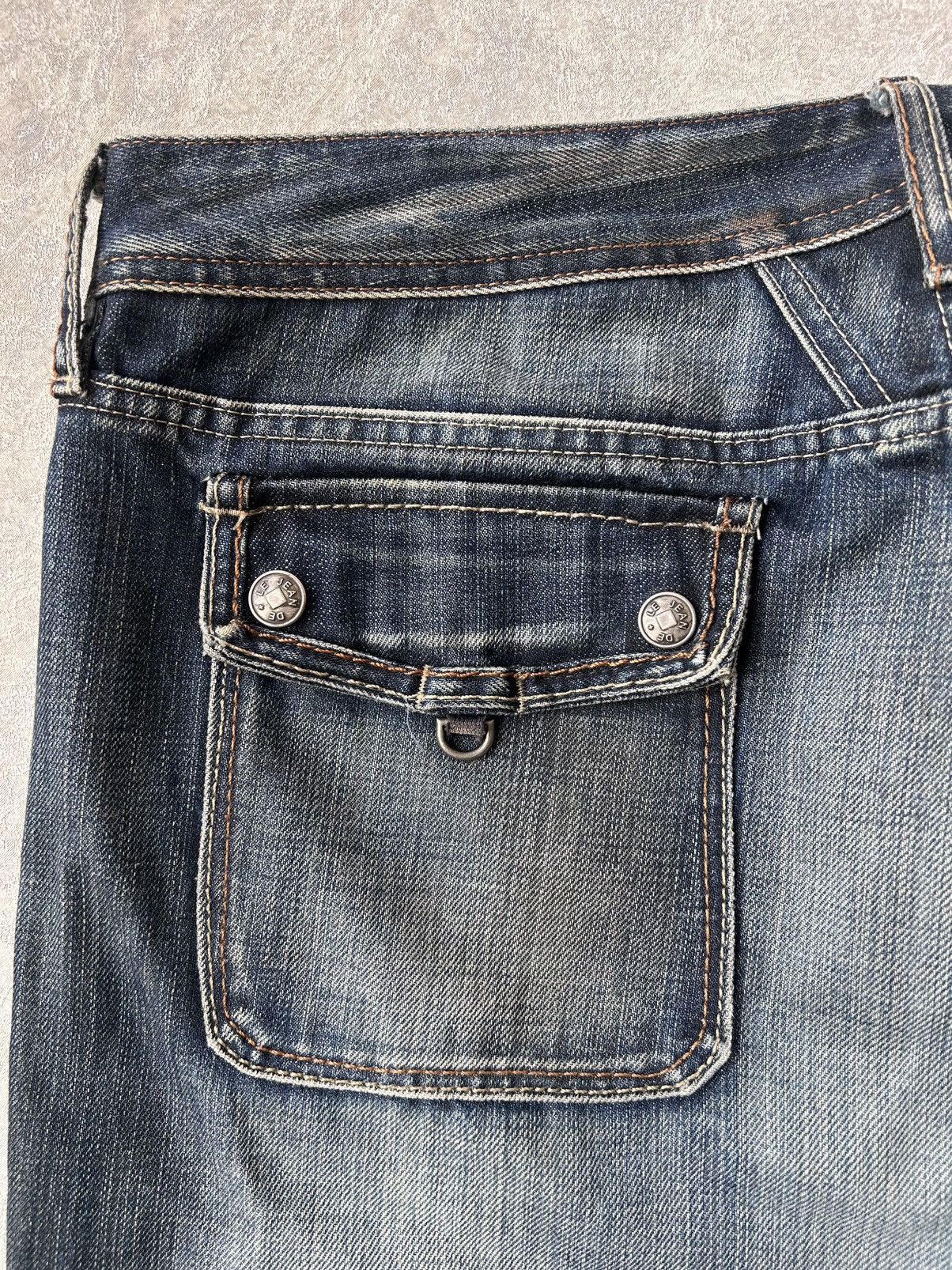 Marithe + Francois Girbaud Vintage Marithe Francois Girbaud Cropped Denim Jeans Size US 32 / EU 48 - 8 Thumbnail