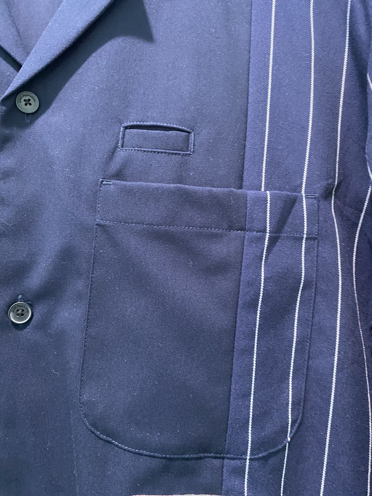 Maison MIHARA YASUHIRO Miharayasuhiro x GU Striped Shirt Button up Nice Design Size US L / EU 52-54 / 3 - 9 Thumbnail