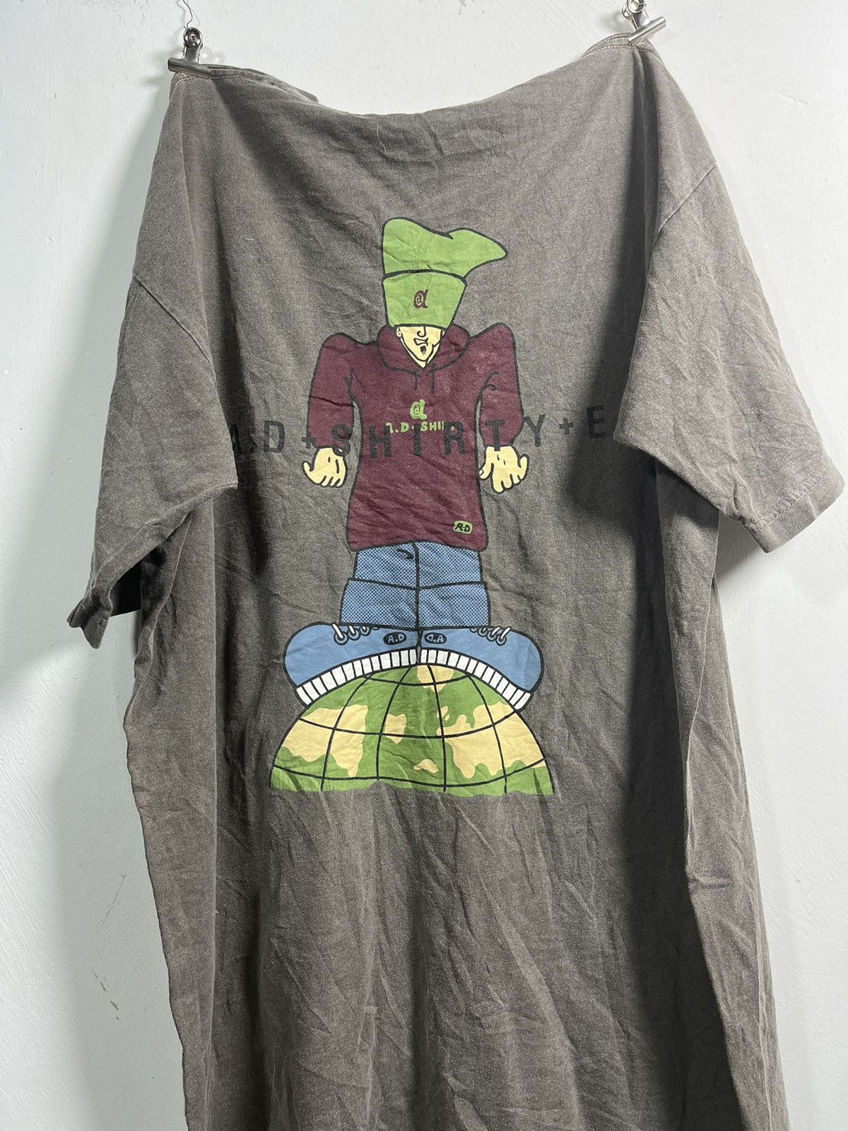 Vintage VINTAGE 90s AD SHIRTY SKATEBOARD TEE 🛹 Size US L / EU 52-54 / 3 - 2 Thumbnail