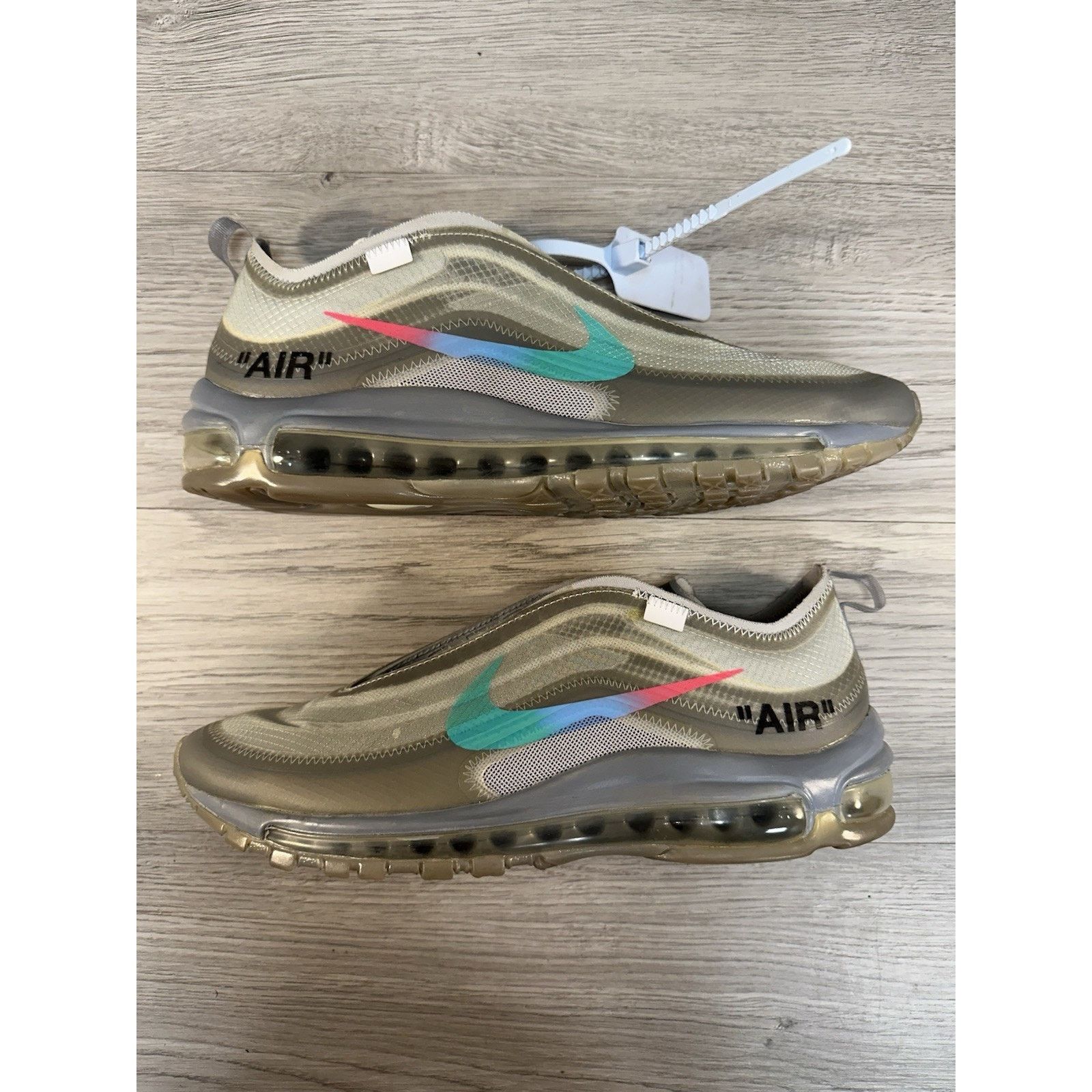Nike × Off-White Off-White x Nike Air Max 97 Menta - Size 9 Size US 9 / EU 42 - 2 Thumbnail