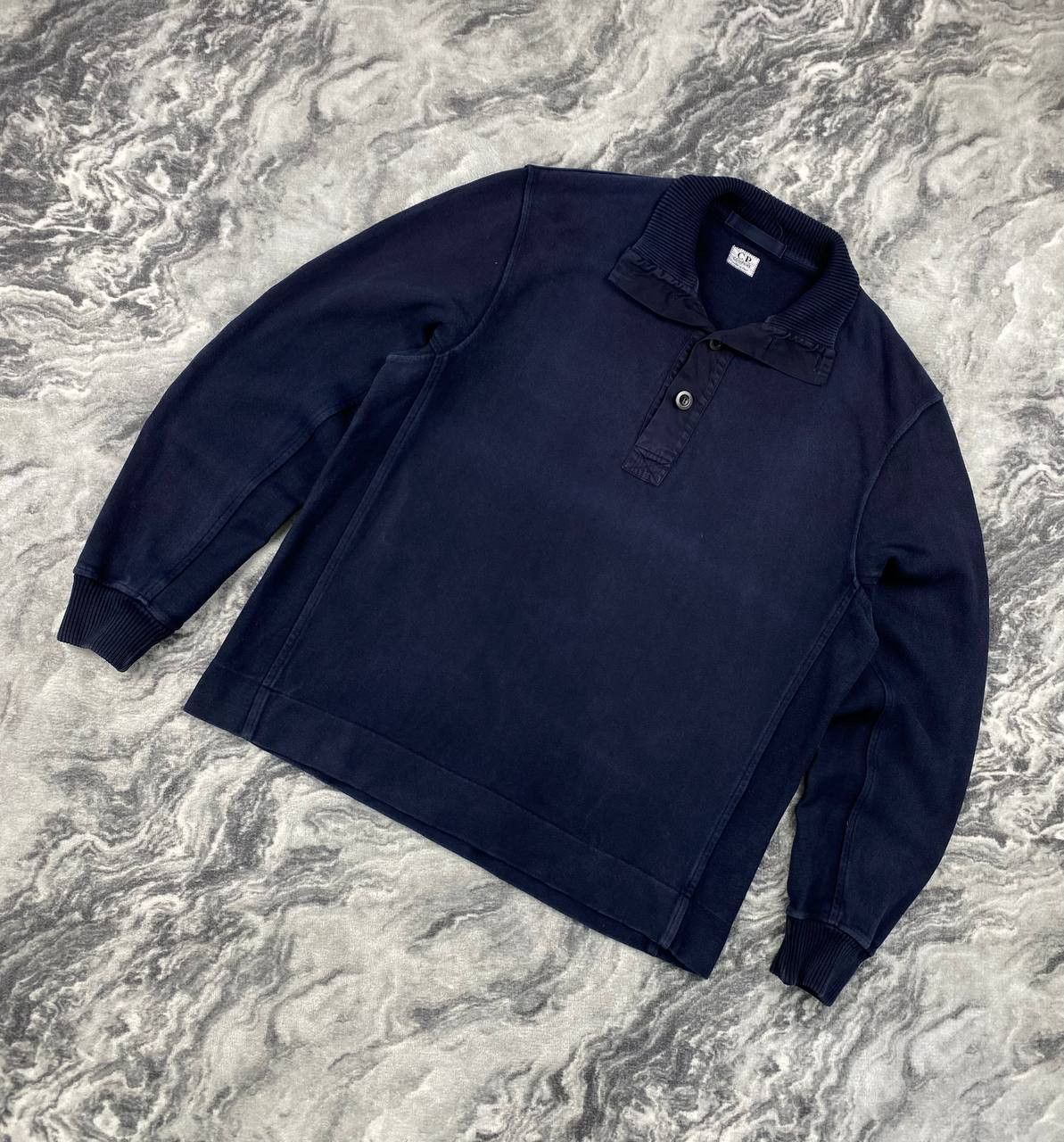 C.P. Company Vintage C.P. Company Half Zip Sweatshirt Сardigan Men Size US XXL / EU 58 / 5 - 1 Thumbnail
