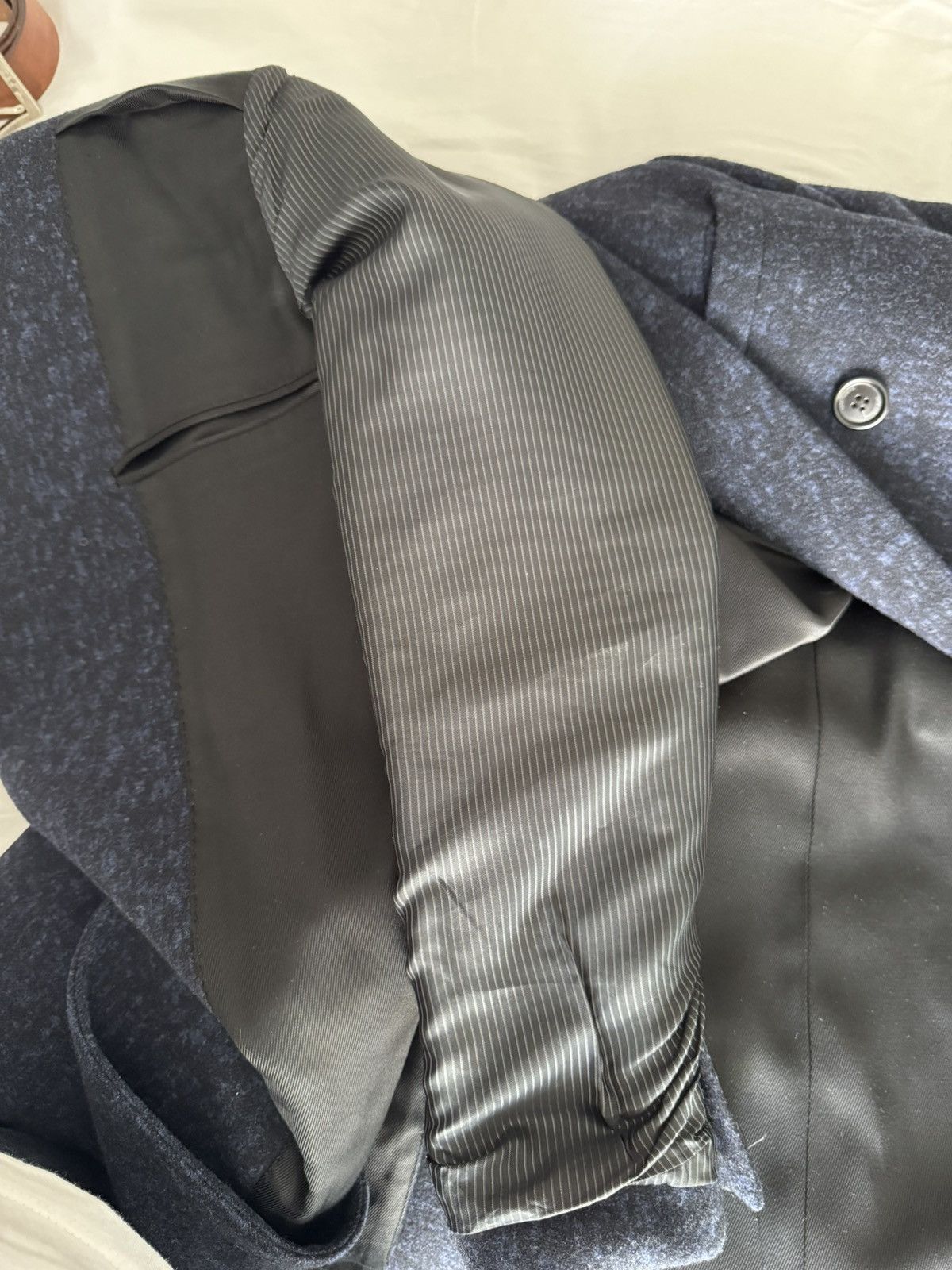 Dior Dior Homme double breasted coat Size US S / EU 44-46 / 1 - 17 Thumbnail