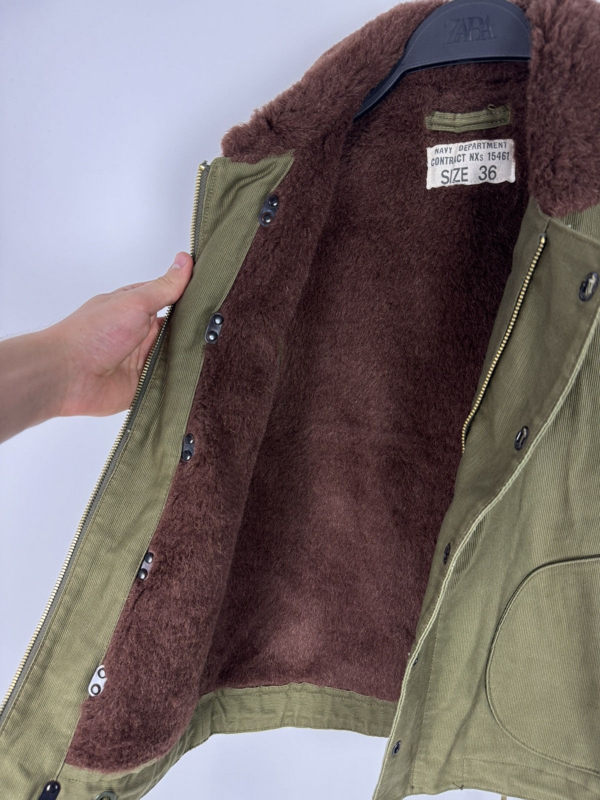 Vintage Bob Dong Deck Hook Military Vest N-1D Jacket Size US S / EU 44-46 / 1 - 12 Thumbnail