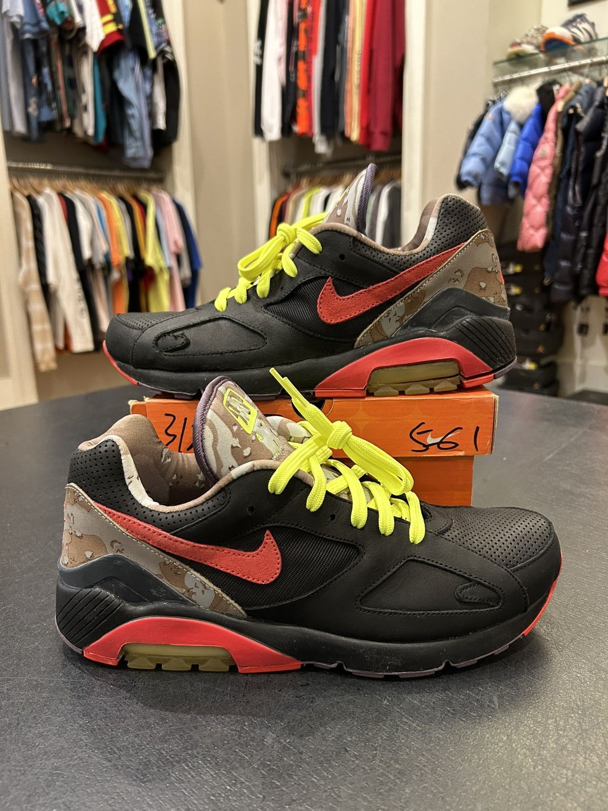 Nike Nike Air Max 180 Opium Size US 9 / EU 42 - 1 Thumbnail