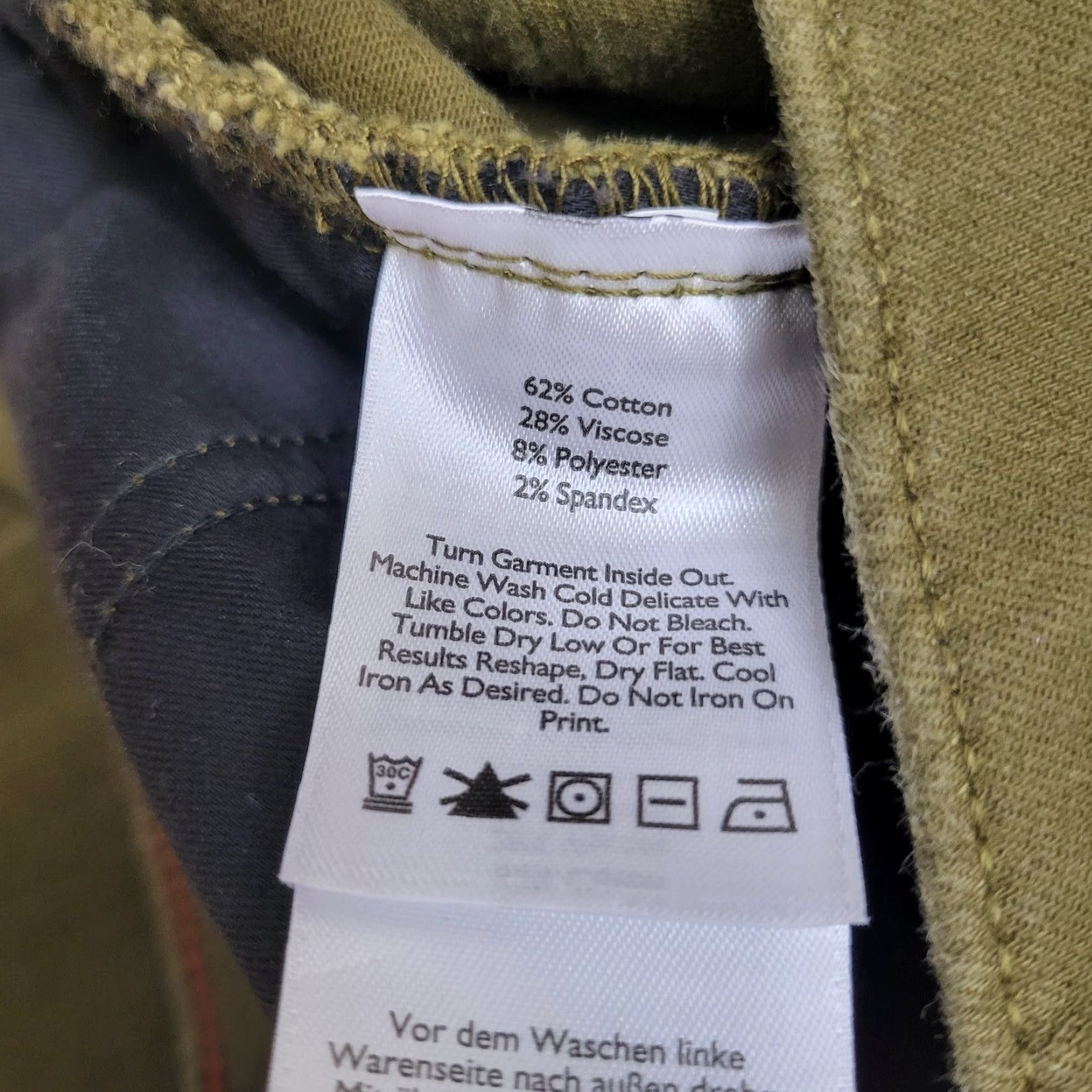 Eddie Bauer Womens Eddie Bauer Skinny Jeans High Rise Olive Green 4 Adult Womens XS? Size 27" / US 4 / IT 40 - 8 Thumbnail