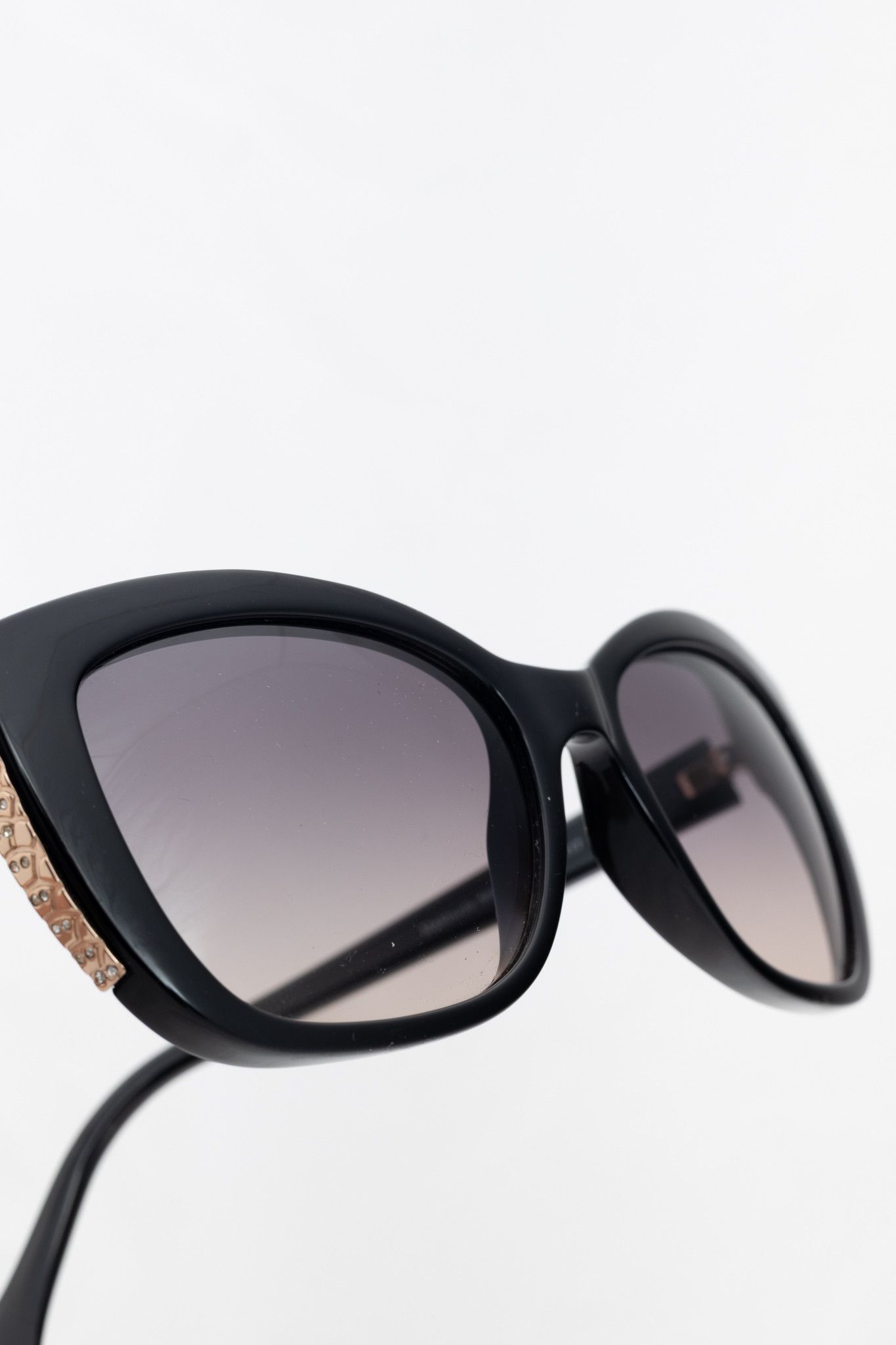 Roberto Cavalli Roberto Cavalli Mekbuda Rhinestone Snakeskin Sunglasses Size ONE SIZE - 7 Thumbnail
