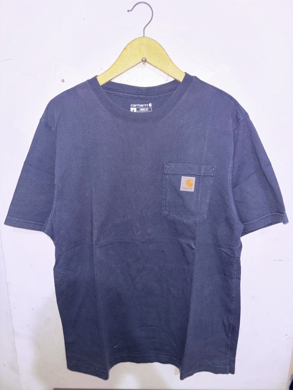 Carhartt Carhartt Workwear Pocket T-Shirt Navy – Loose Fit Size L Size US XXL / EU 58 / 5 - 1 Thumbnail