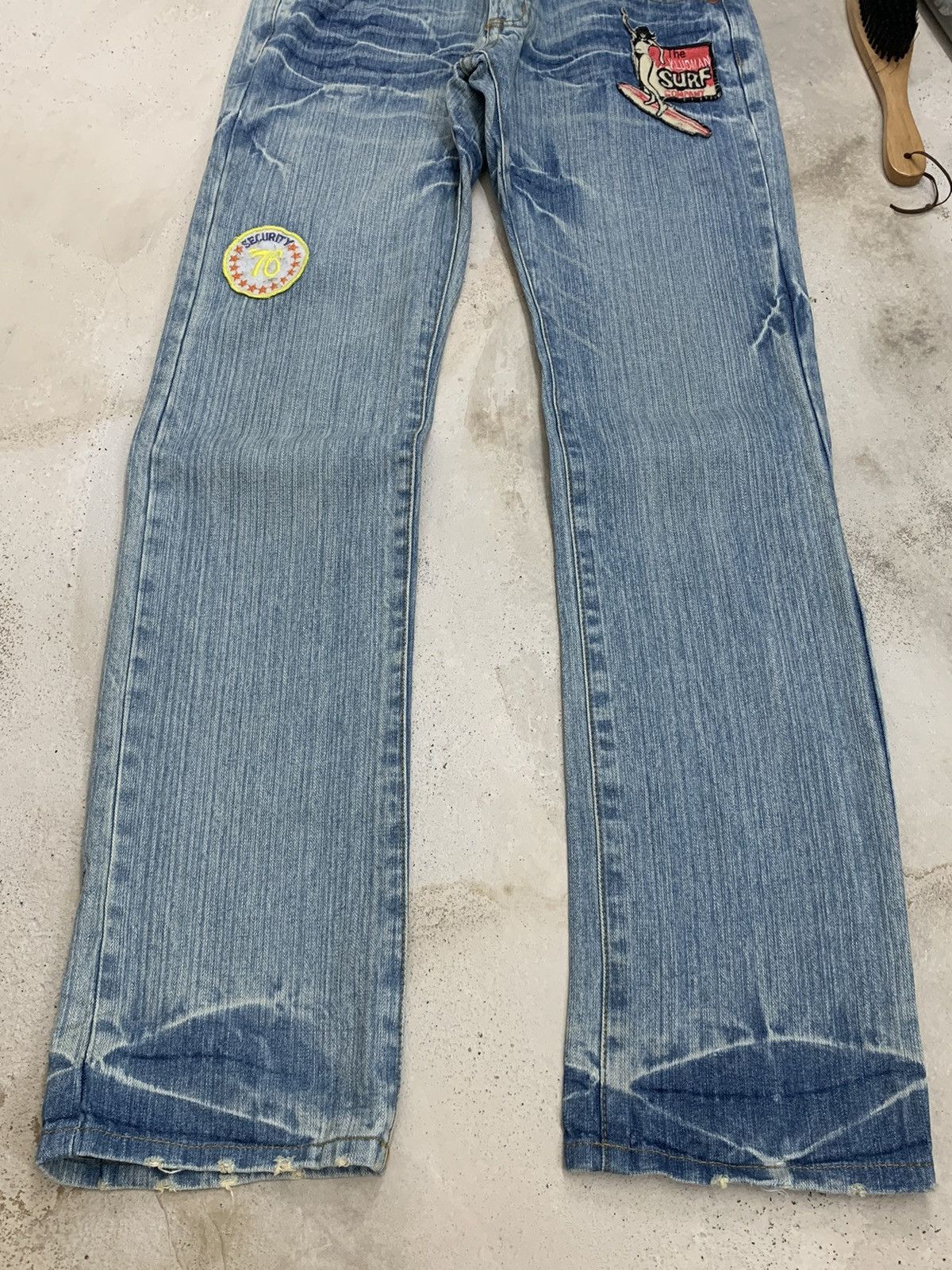 Hysteric Glamour × Japanese Brand Point Loma Surf Style Kludman Love Peace Patch Size US 29 - 6 Thumbnail