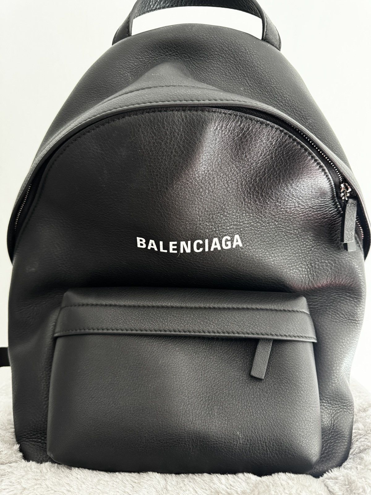 Balenciaga Balenciaga men’s everyday logo backpack Size ONE SIZE - 4 Thumbnail