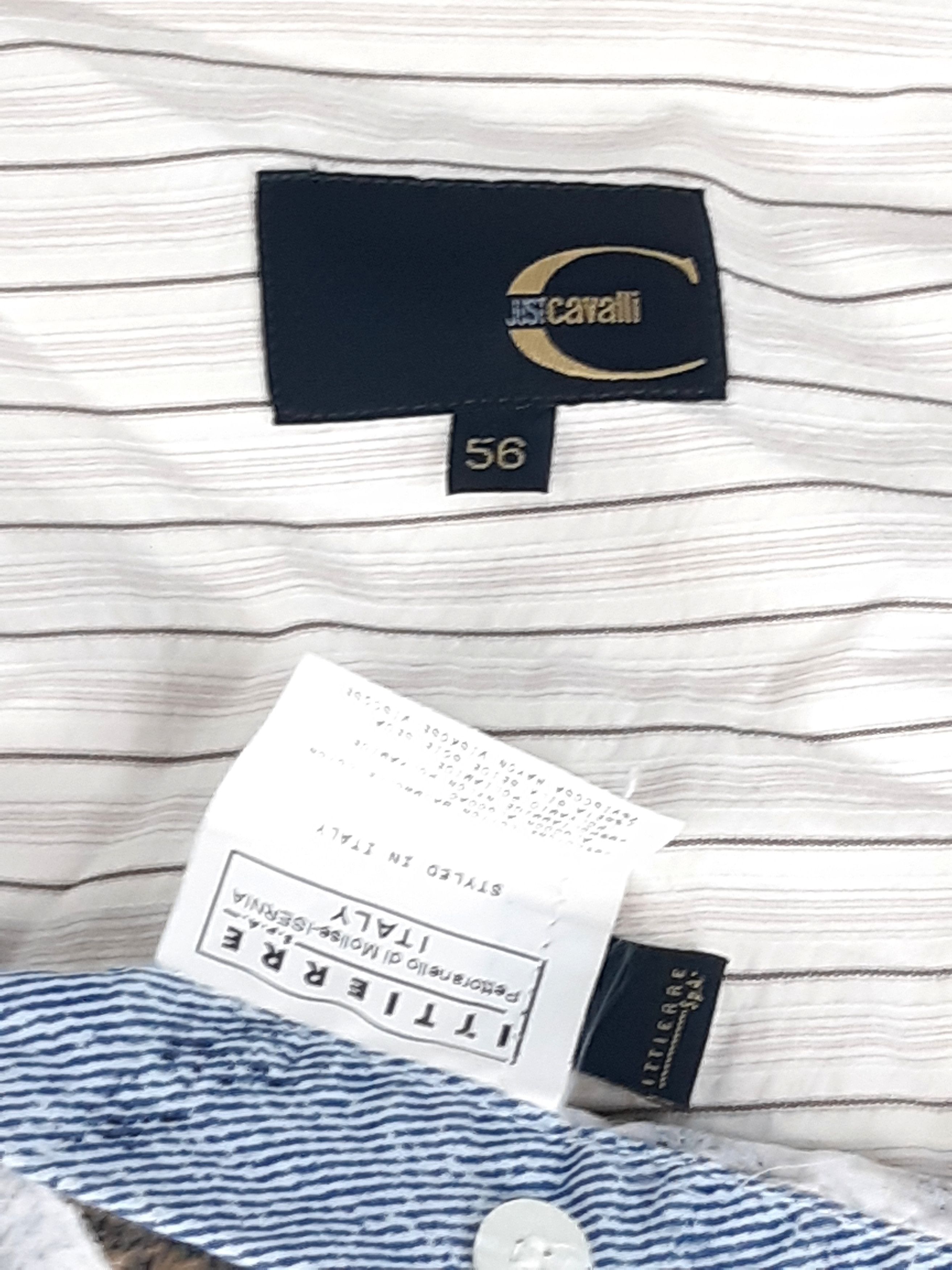 Roberto Cavalli ROBERTO CAVALLI Just Cavalli Italy Shirt size 56 Size US XL / EU 56 / 4 - 5 Thumbnail
