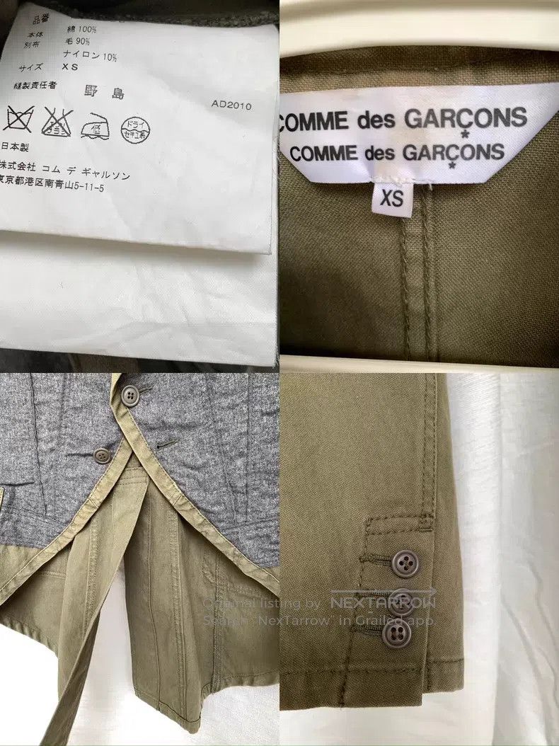 Comme des Garcons Comme Des Garcons Classic Abnormal Swallowtail Coat Size XS / US 0-2 / IT 36-38 - 8 Thumbnail