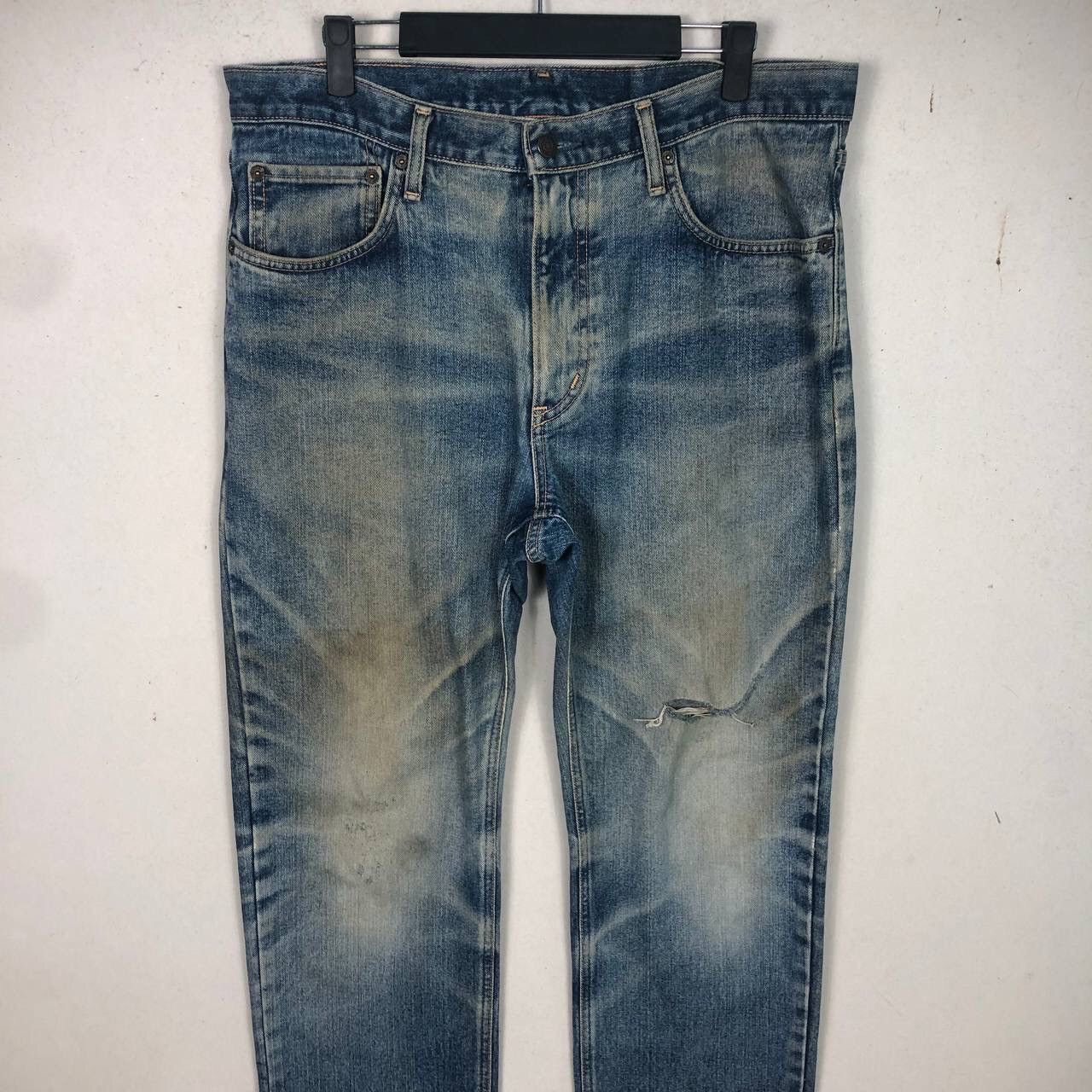Edwin Vintage 90s Edwin Distressed Denim Jeans Pants Size US 36 / EU 52 - 4 Thumbnail