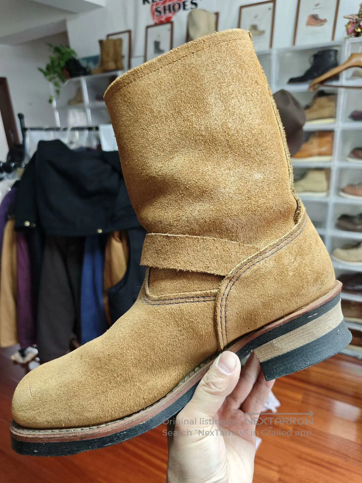 Red Wing Red Wing 8178 Steel Stamp Engineer. Size US 9.5 / EU 42-43 - 4 Thumbnail