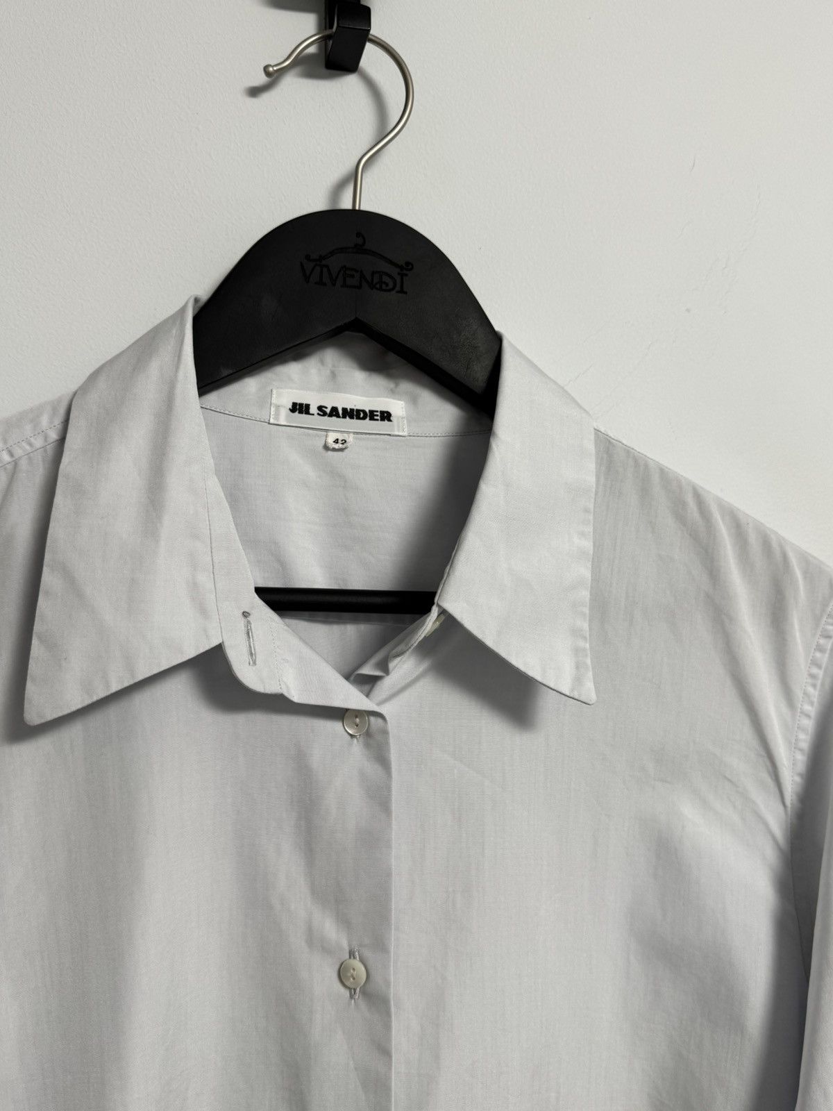 Jil Sander Jil Sander Button Up Shirt Luxury Women’s Size M / US 6-8 / IT 42-44 - 8 Thumbnail