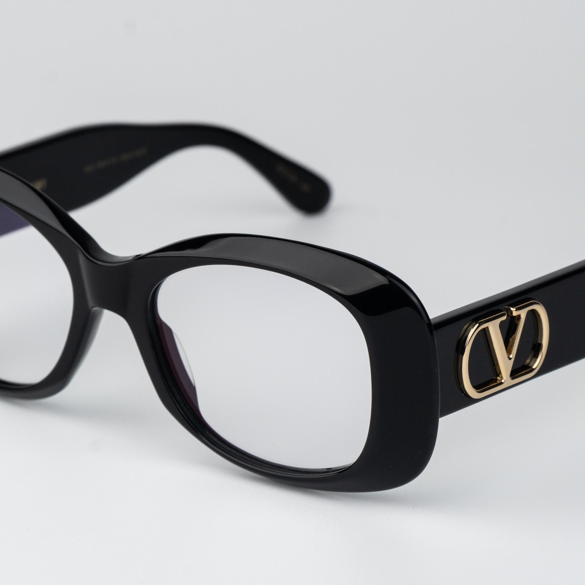 Valentino Valentino Women Eyeglasses Black Rectangle VLX-181 A Size ONE SIZE - 5 Thumbnail