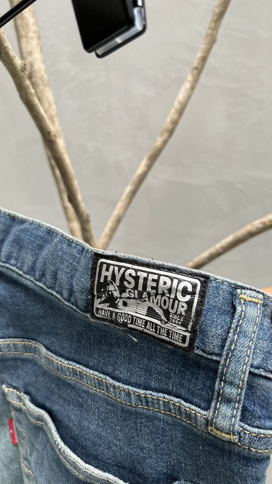 Hysteric Glamour × Japanese Brand Hysteric Glamour Distressed Denim Size US 31 - 9 Thumbnail
