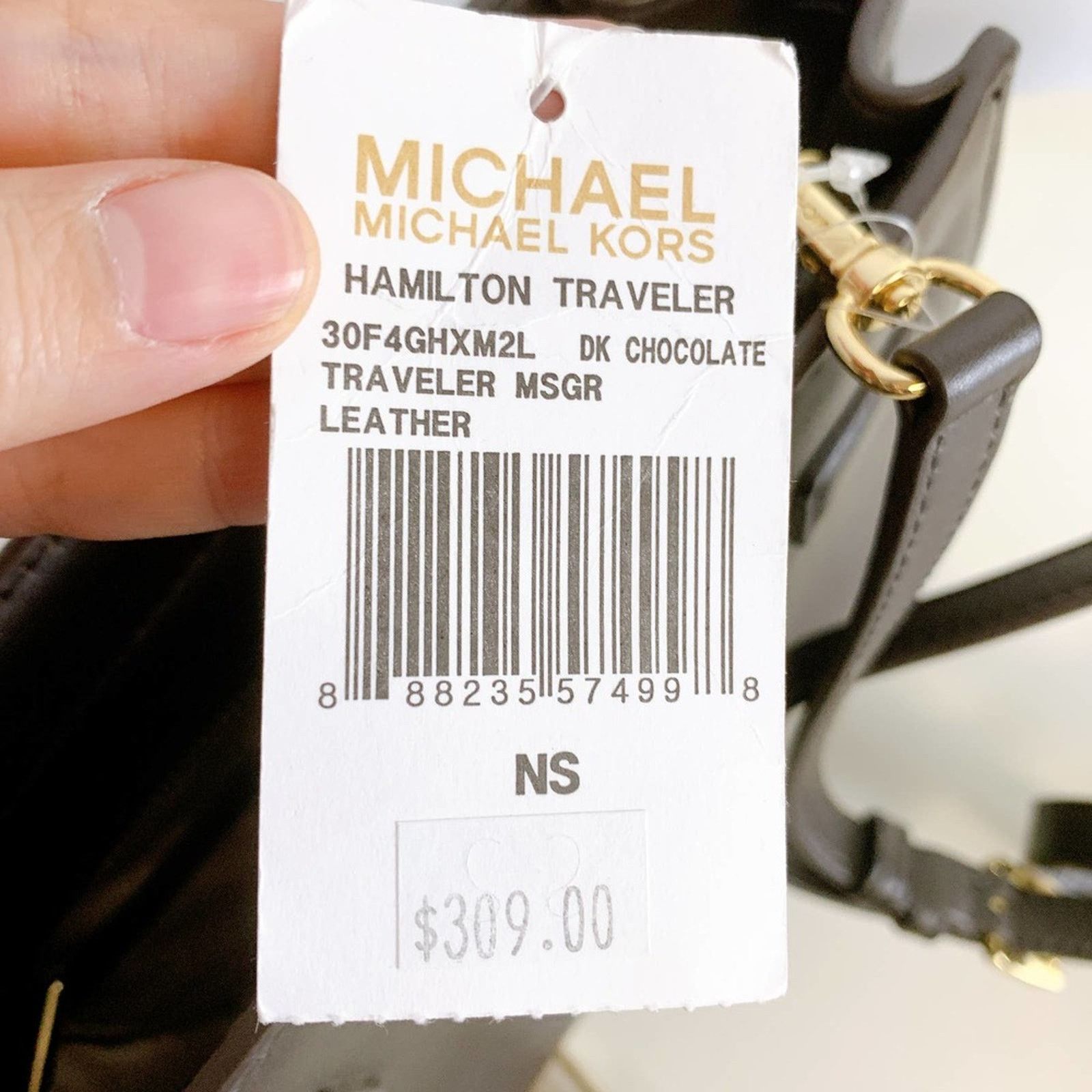 Michael Kors Michael Kors 30F4GHXM2L Hamilton Traveler Messenger Purse Size ONE SIZE - 8 Thumbnail