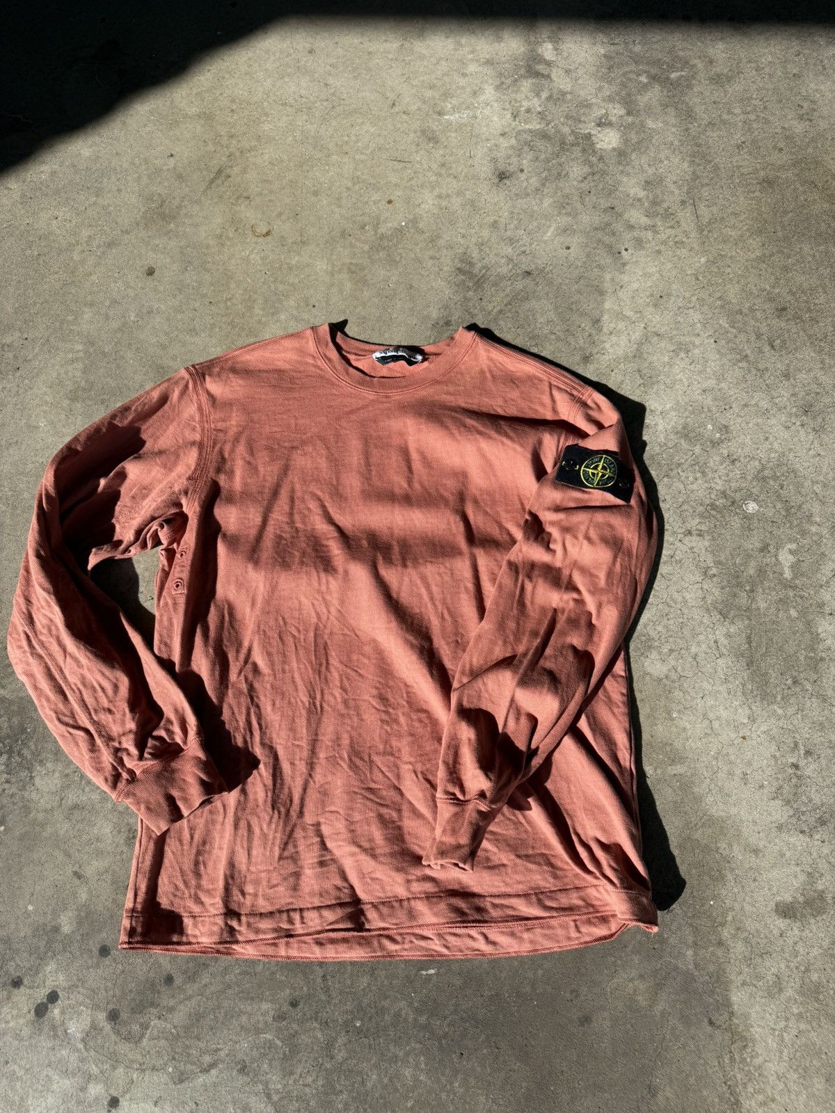 Stone Island Stone Island Orange Long Sleeve Size US M / EU 48-50 / 2 - 1 Thumbnail