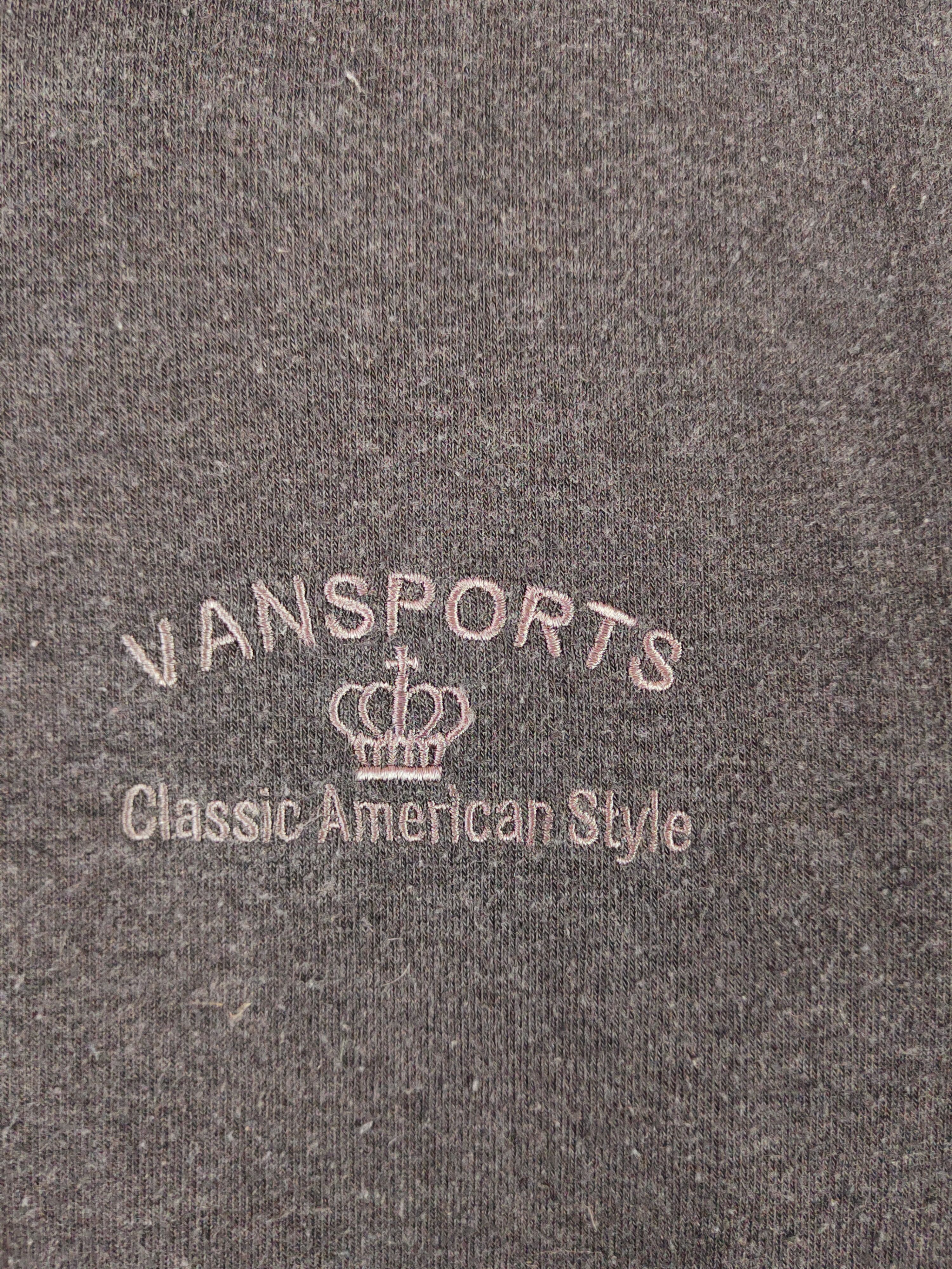 Japanese Brand × Vintage Rare Stuff 🔥 Vansports Dark Gray Sweatshirts Size M / US 6-8 / IT 42-44 - 2 Thumbnail
