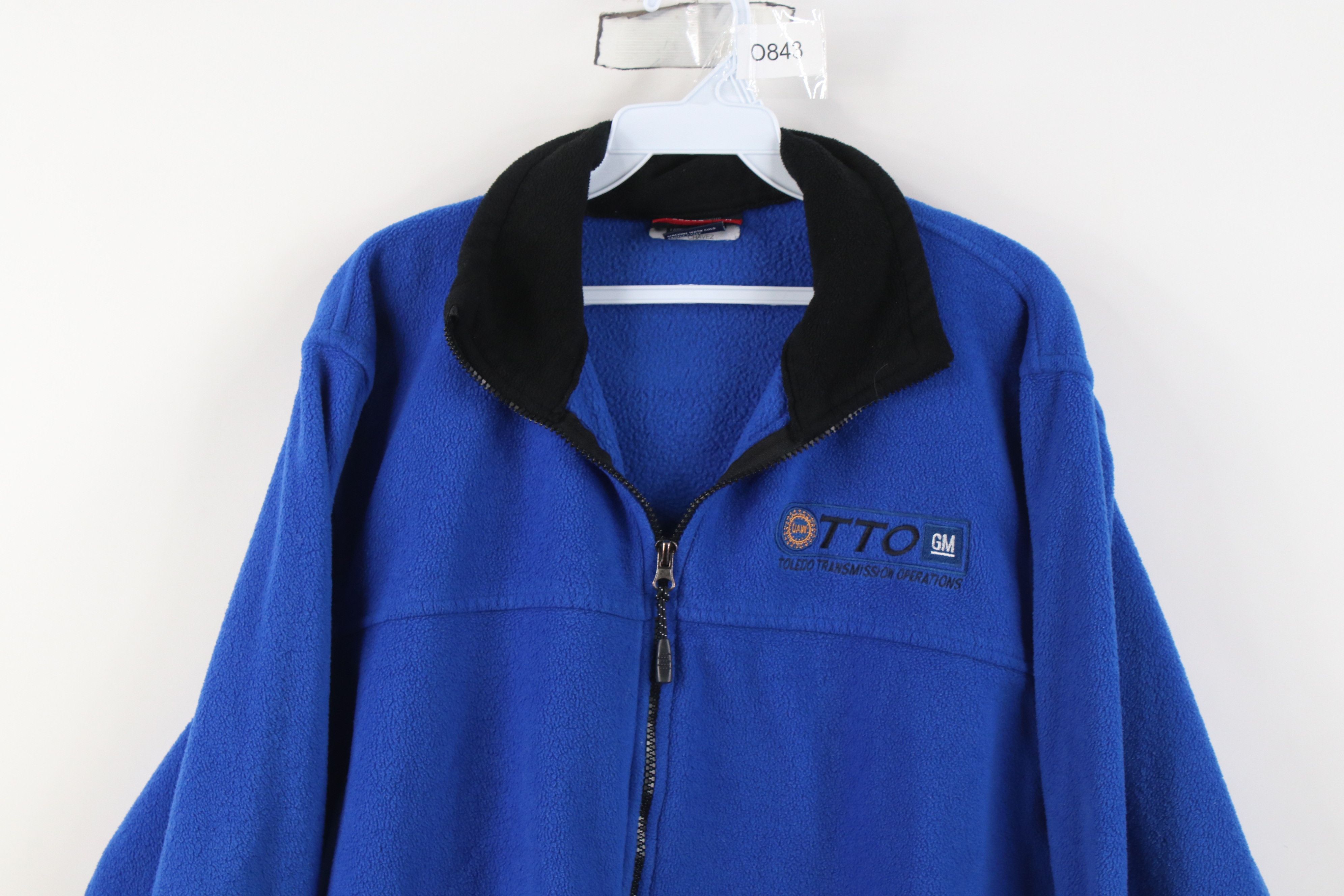 Vintage Vintage UAW Toledo Transmission Operations Fleece Jacket USA Size US M / EU 48-50 / 2 - 2 Thumbnail