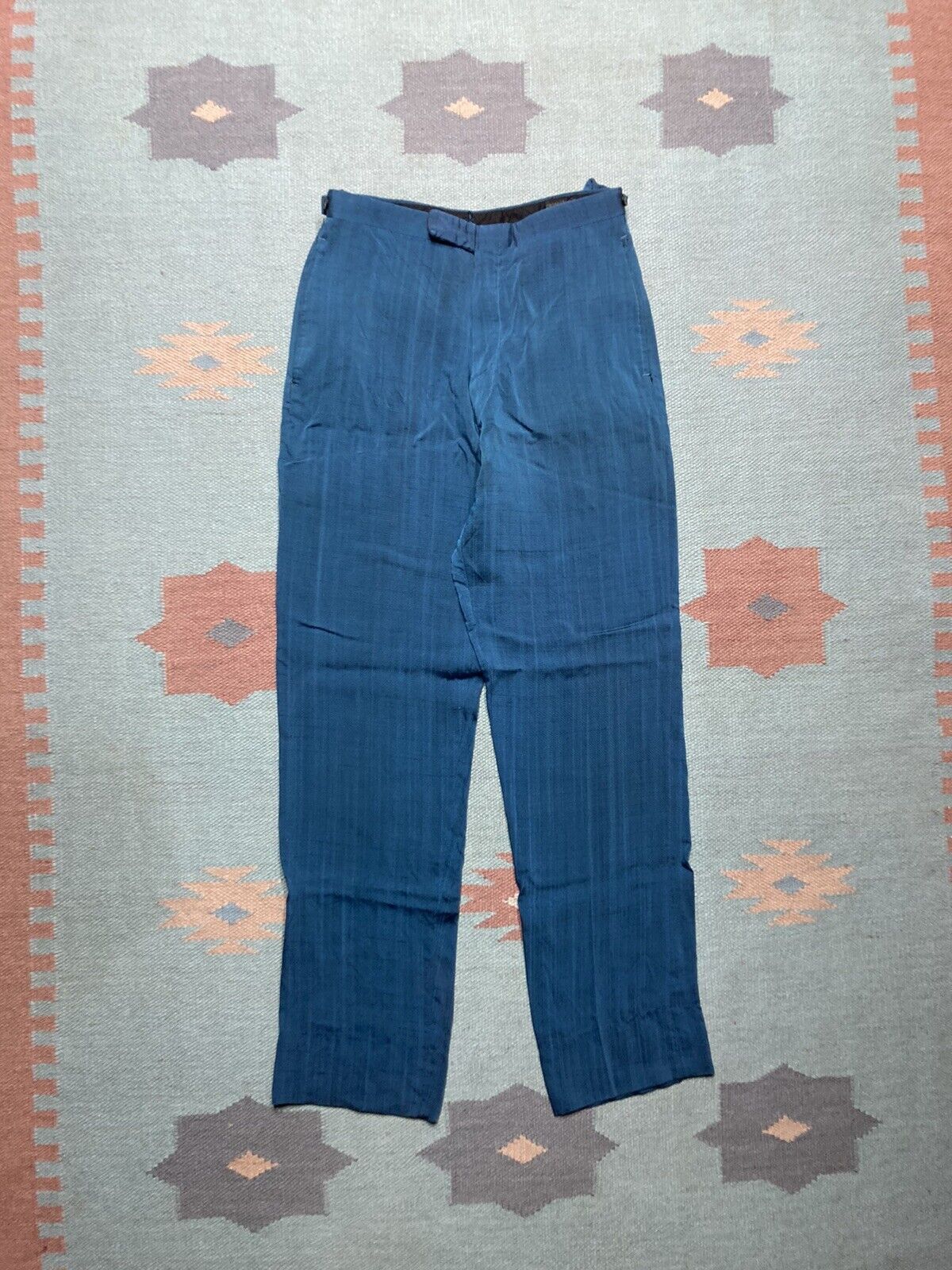 60s sharkskin dress pants rayon trousers rockabilly slacks