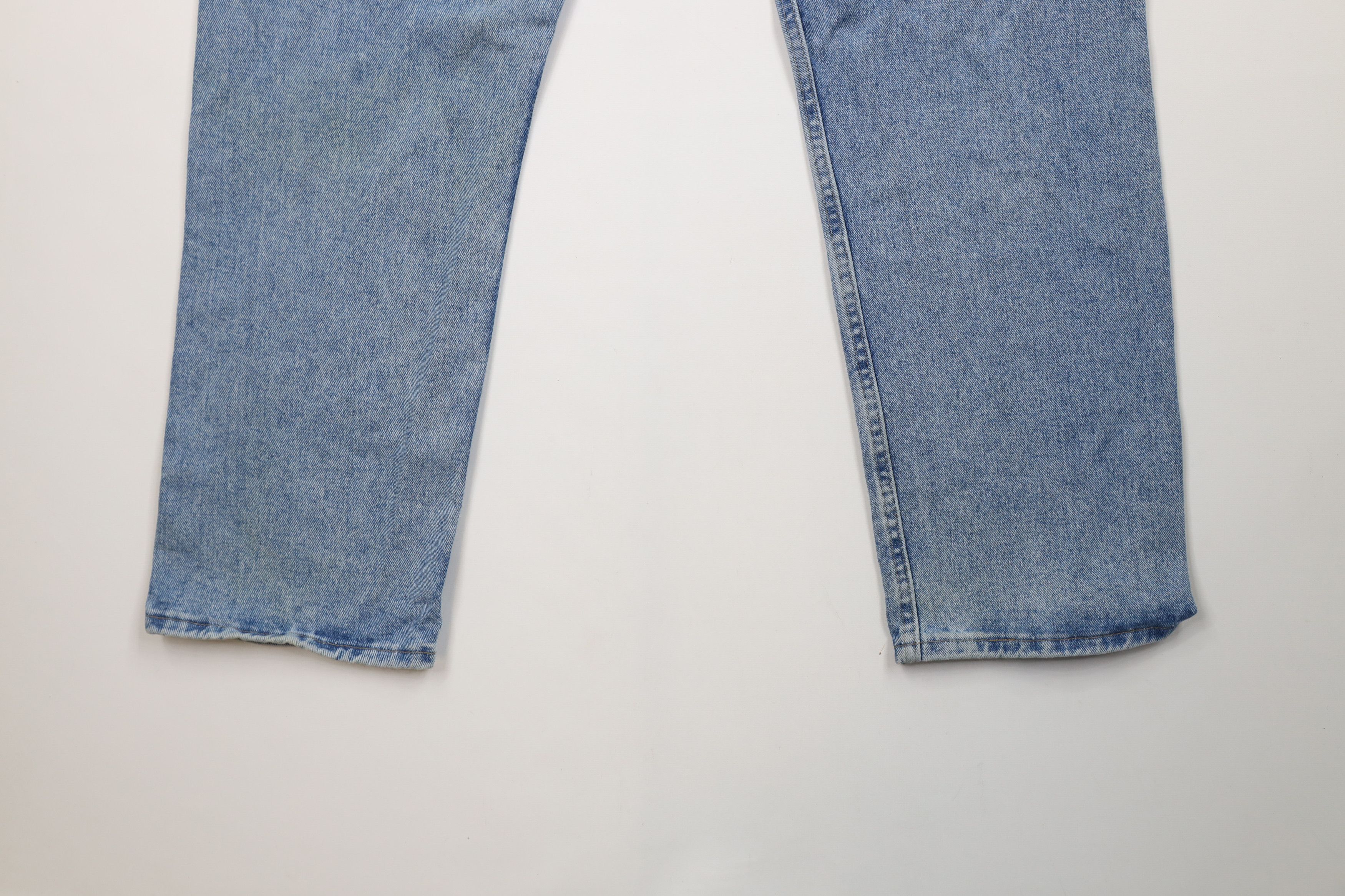 Vintage × Wrangler Vintage Wrangler Regular Wide Leg Denim Jeans Blue Cotton Size US 42 / EU 58 - 13 Thumbnail