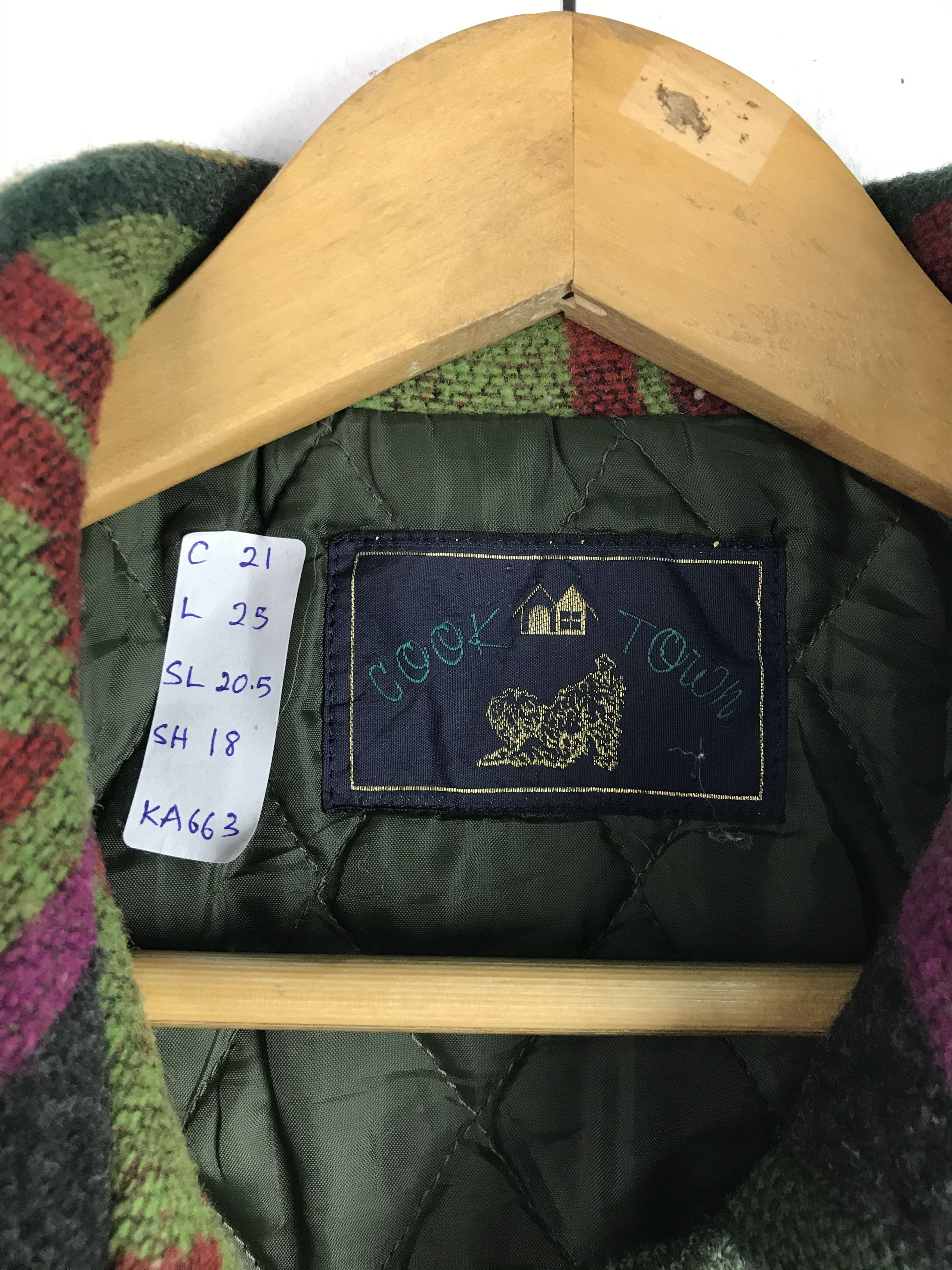 Japanese Brand × Vintage Vintage Navajo Art Wool Jacket Full Button Size US M / EU 48-50 / 2 - 4 Thumbnail