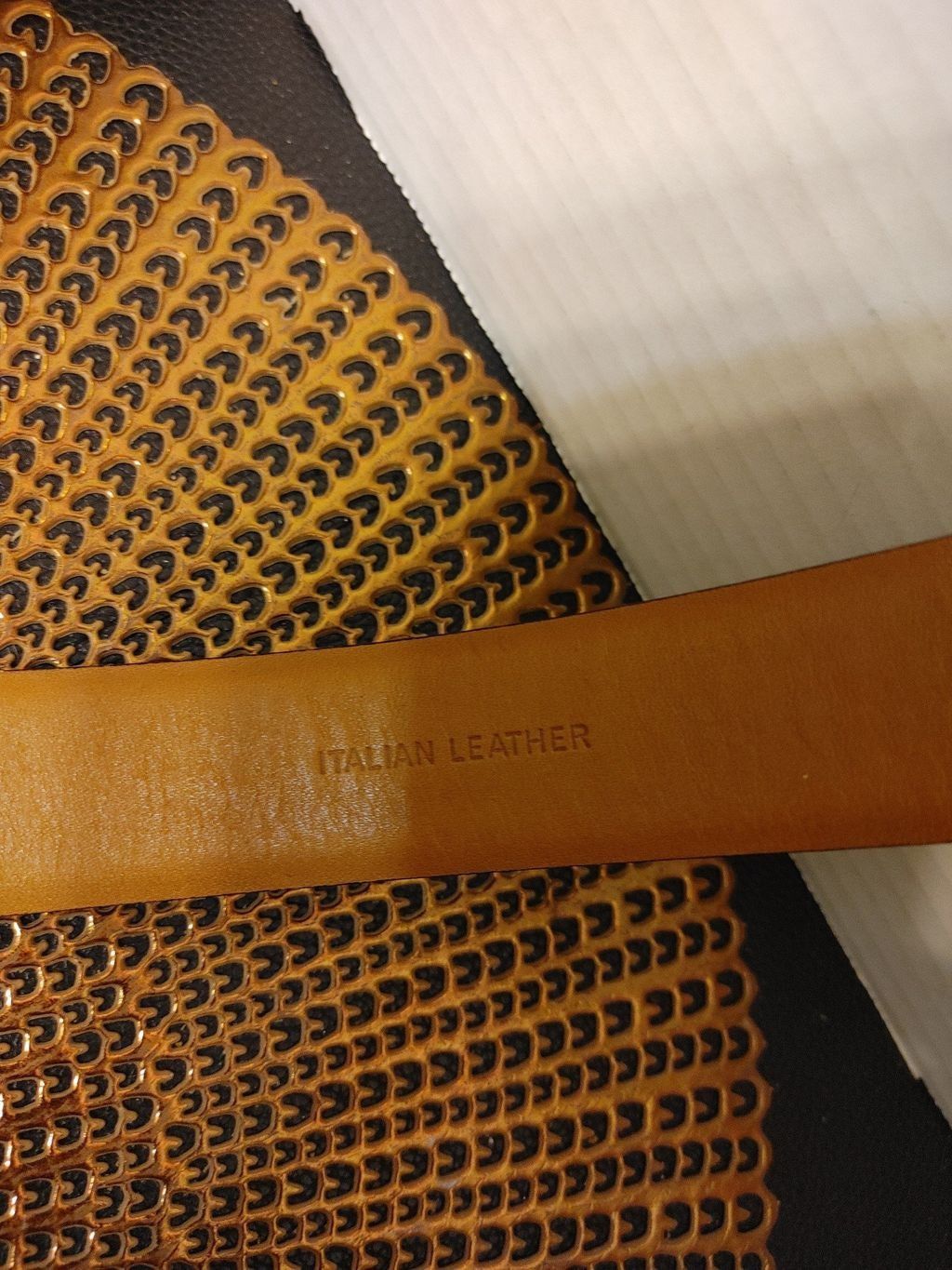 Lauren Ralph Lauren Ralph Lauren Italian leather belt Size 38 - 4 Thumbnail