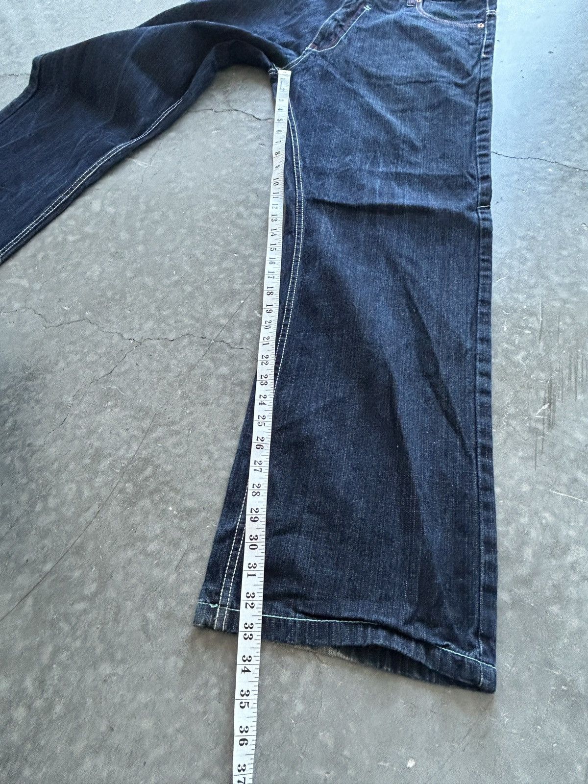 JNCO Vintage Y2K PJ Mark Baggy Denim Jeans Skater Pinkman Size US 38 / EU 54 - 8 Thumbnail