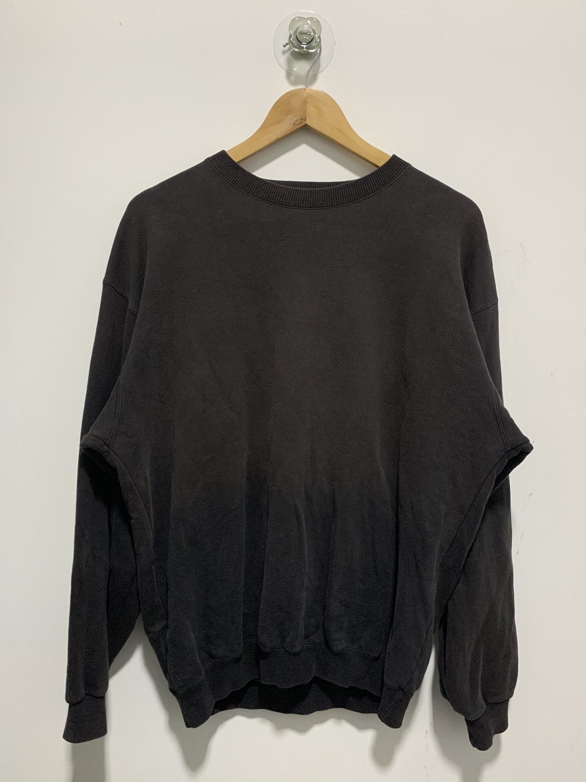 Kenzo × Vintage Vintage Dark Brown Kenzo Distress Sweatshirt Crewneck Size US L / EU 52-54 / 3 - 2 Thumbnail