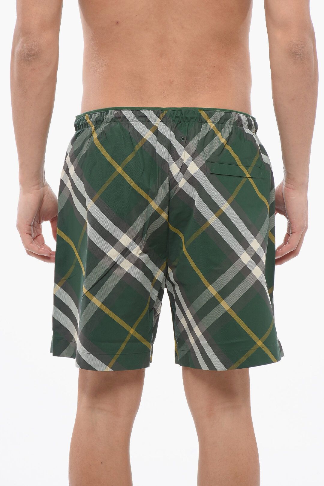 Burberry og1mm0325 Nylon Checkered Swim Short in Multicolor Size US 34 / EU 50 - 2 Thumbnail