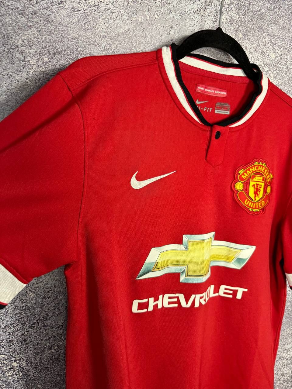Vintage Vintage Manchester United 2014/15 Nike Soccer Jersey Size US S / EU 44-46 / 1 - 9 Thumbnail