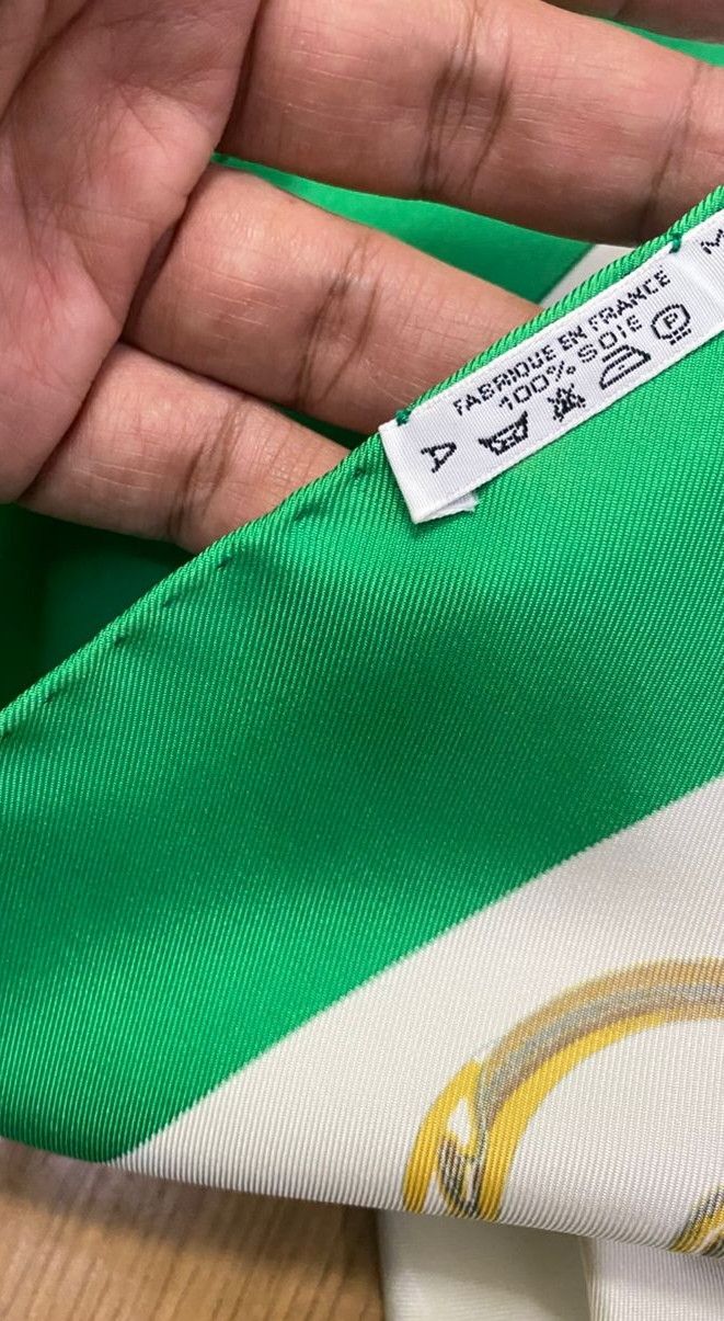 Hermes Hermes Silk Scarf By Created Phillipe Ledoux Hand Rolled Size ONE SIZE - 21 Thumbnail