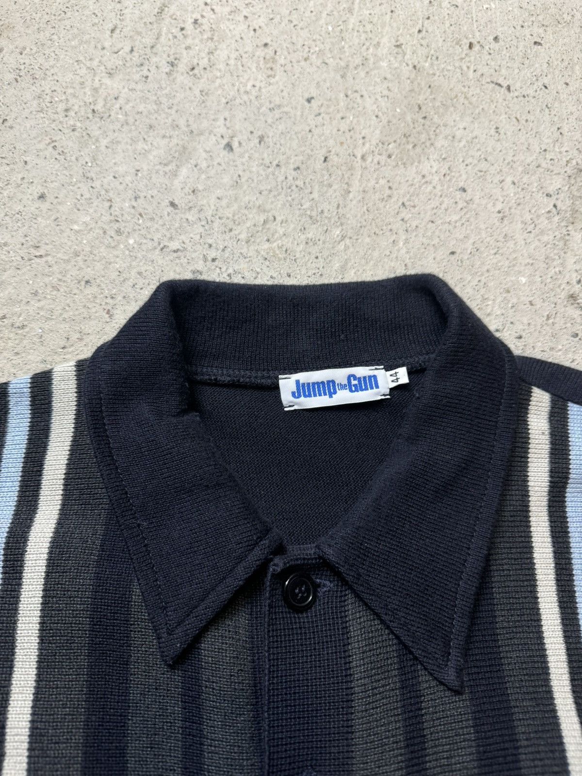 Vintage Vintage Y2K Jump The Gun Stripes Mafia The Sopranos Polo Size US M / EU 48-50 / 2 - 4 Thumbnail