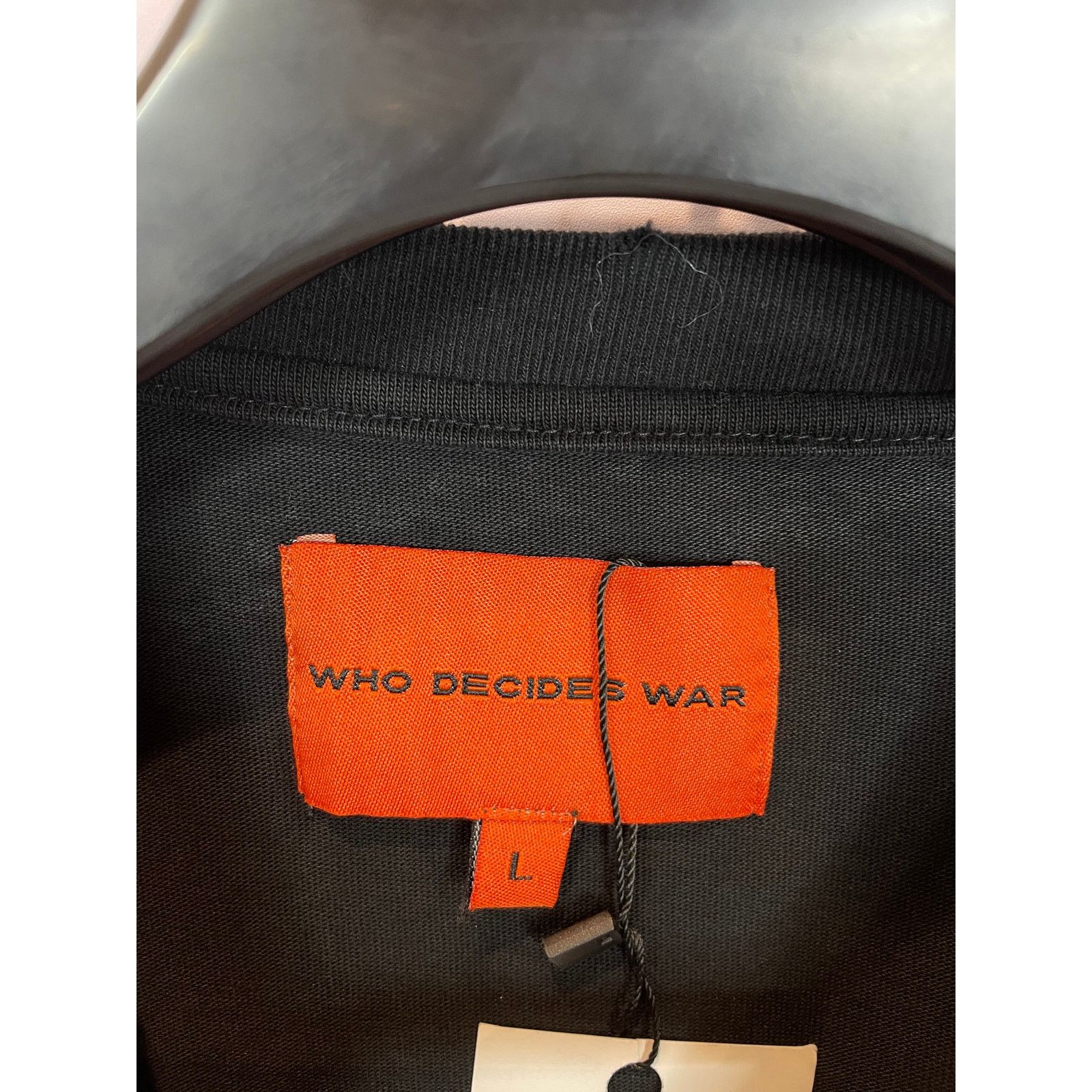 Who Decides War WDW Tee Black Witness Used Large Size US L / EU 52-54 / 3 - 3 Thumbnail