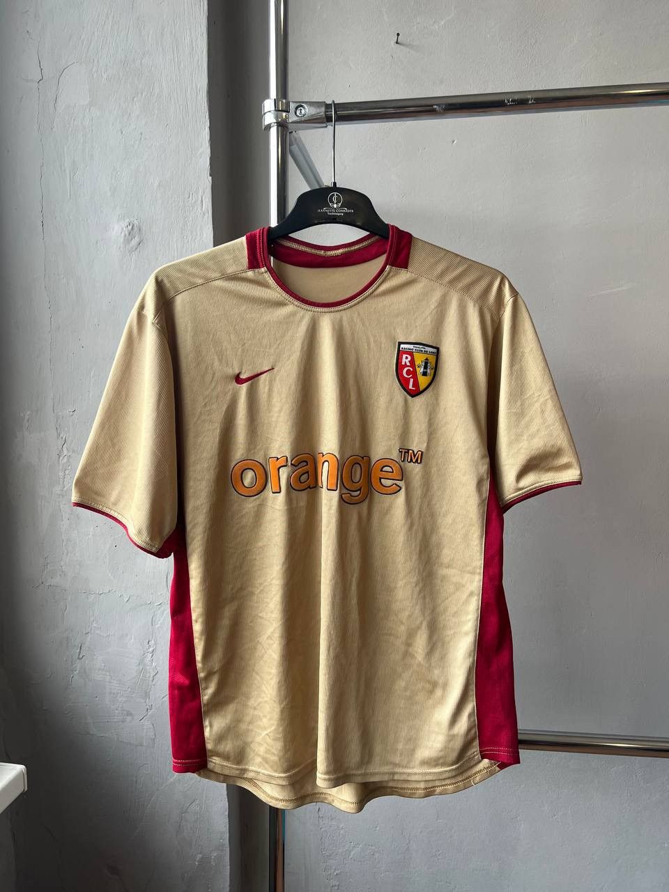 Nike 2003/04 RC LENS HOME SOCCER JERSEY FOOTBALL SHIRT NIKE SZ M Size US M / EU 48-50 / 2 - 2 Thumbnail