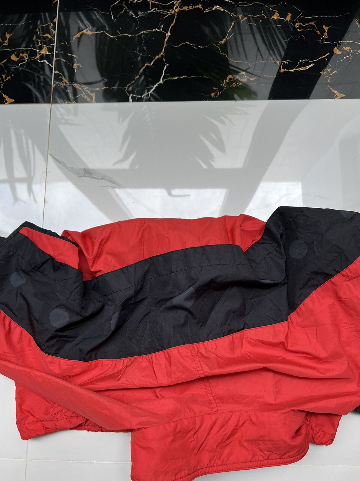 Nike × Vintage 90’s NIKE FIT RARE RETRO SWOOSH LOGO Y2K GORPCORE JACKET Size US L / EU 52-54 / 3 - 8 Thumbnail