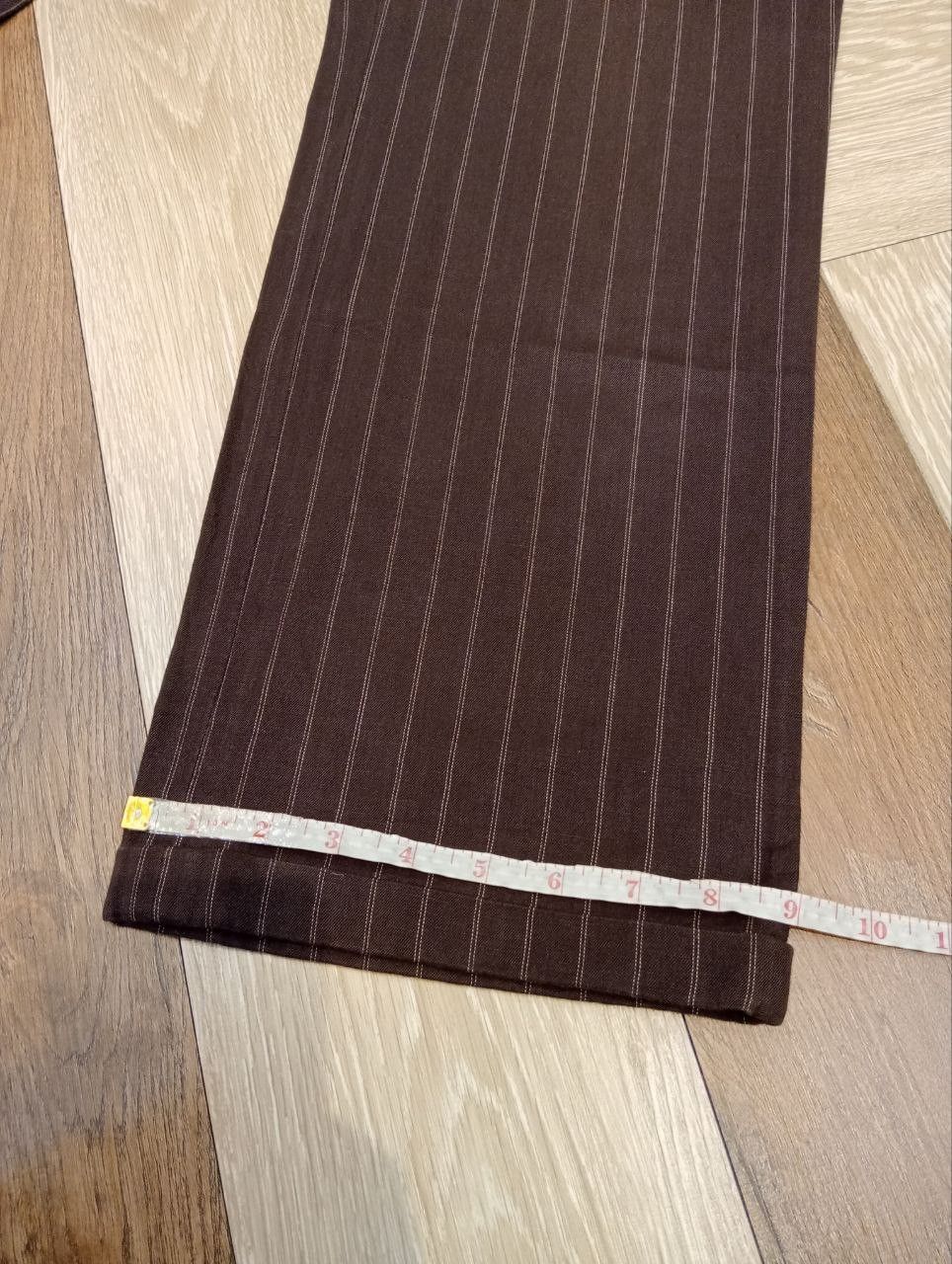 Issey Miyake VINTAGE SUNAOKUWAHARA ISSEY MIYAKE STRIPED PANTS Size 30" / US 8 / IT 44 - 14 Thumbnail