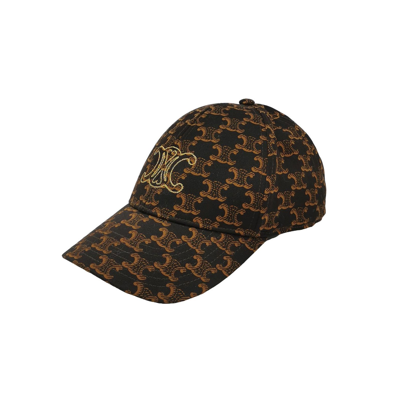 Celine Celine Triomphe Logo Baseball Cap Size ONE SIZE - 1 Thumbnail