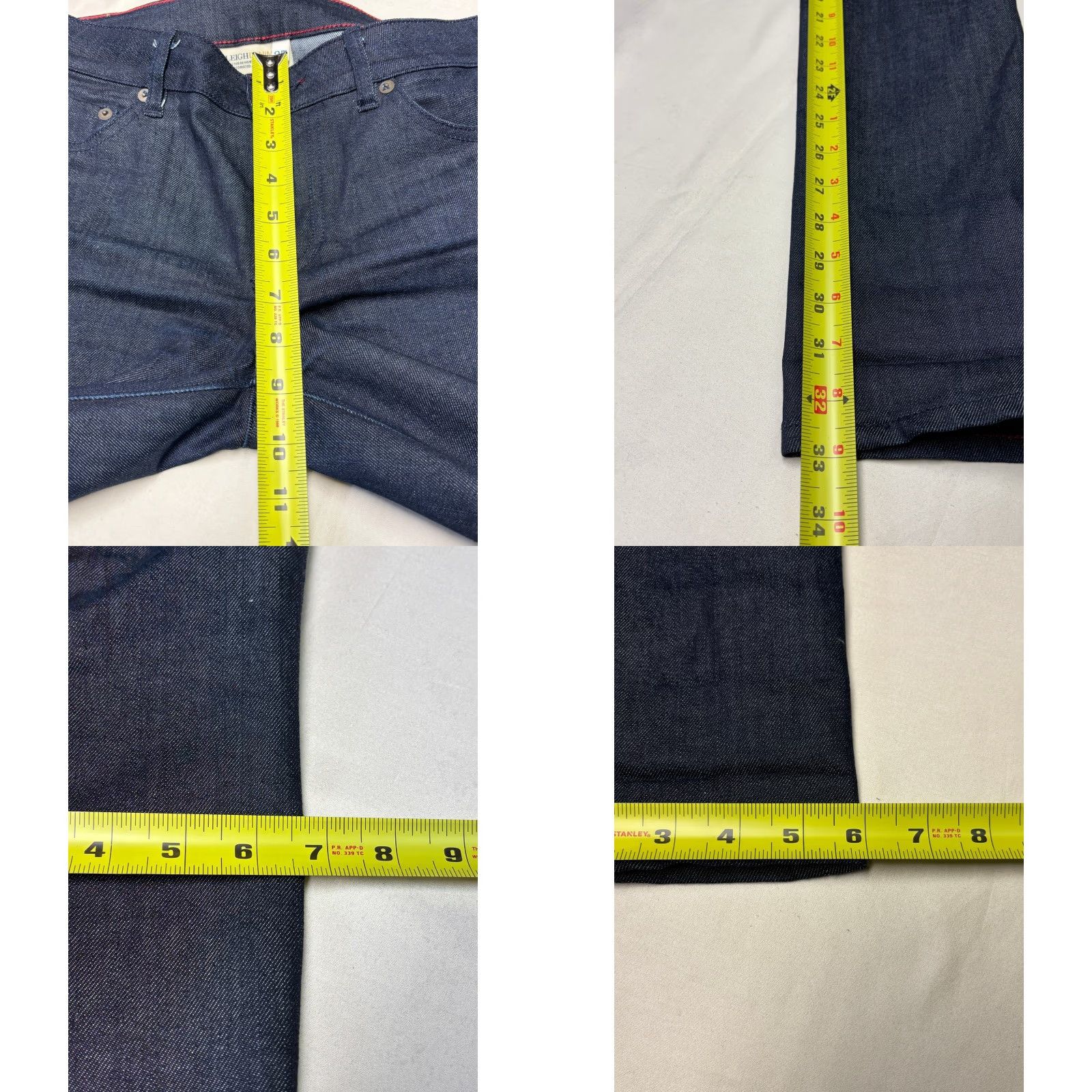 Raleigh Denim Raleigh Denim Surry Jeans Size 27 Dark Wash 5-Pocket Zip Button Made in USA Women Skinny Slim Denim 93% Cotton 6% Polyester 1% Elastane Size 27" / US 4 / IT 40 - 9 Thumbnail