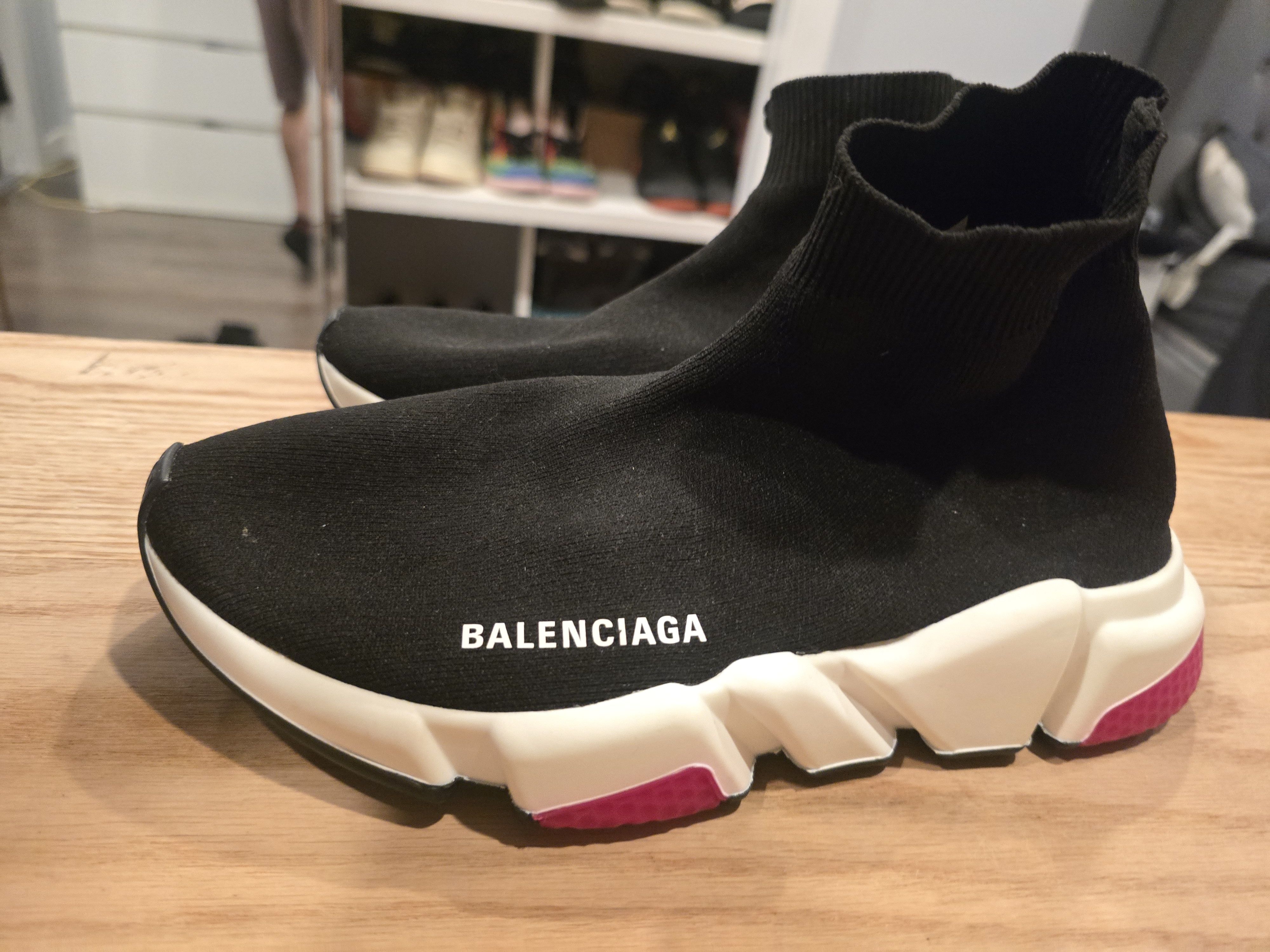 Balenciaga Balenciaga Sock Mismatch Sneakers Sz 35 & Sz 38 Size US 5 / IT 35 - 4 Thumbnail